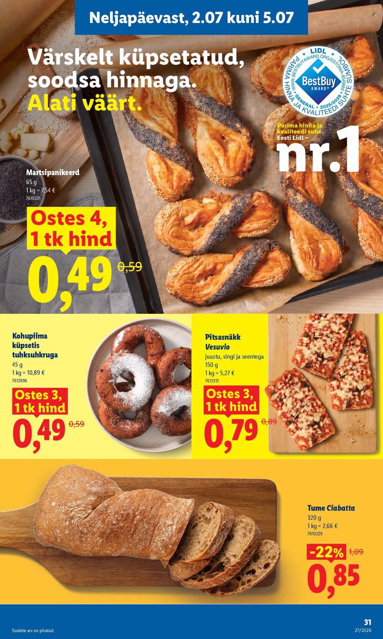 lidl - Lidl kliendileht (29.06 - 5.07.2026) - page: 31