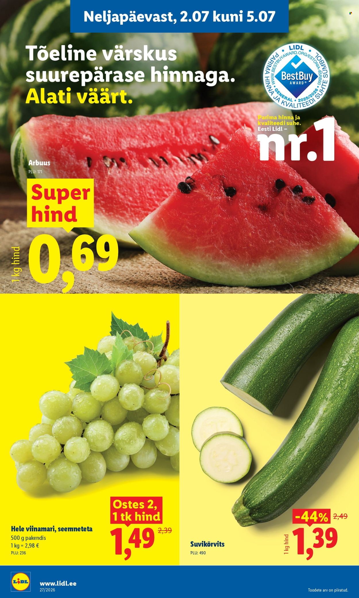 lidl - Lidl kliendileht (29.06 - 5.07.2026) - page: 32
