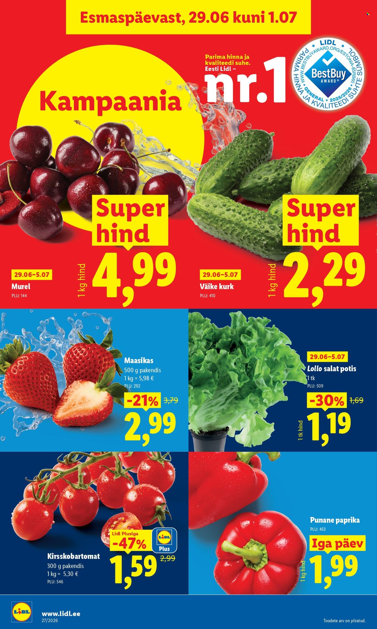 lidl - Lidl kliendileht (29.06 - 5.07.2026) - page: 4