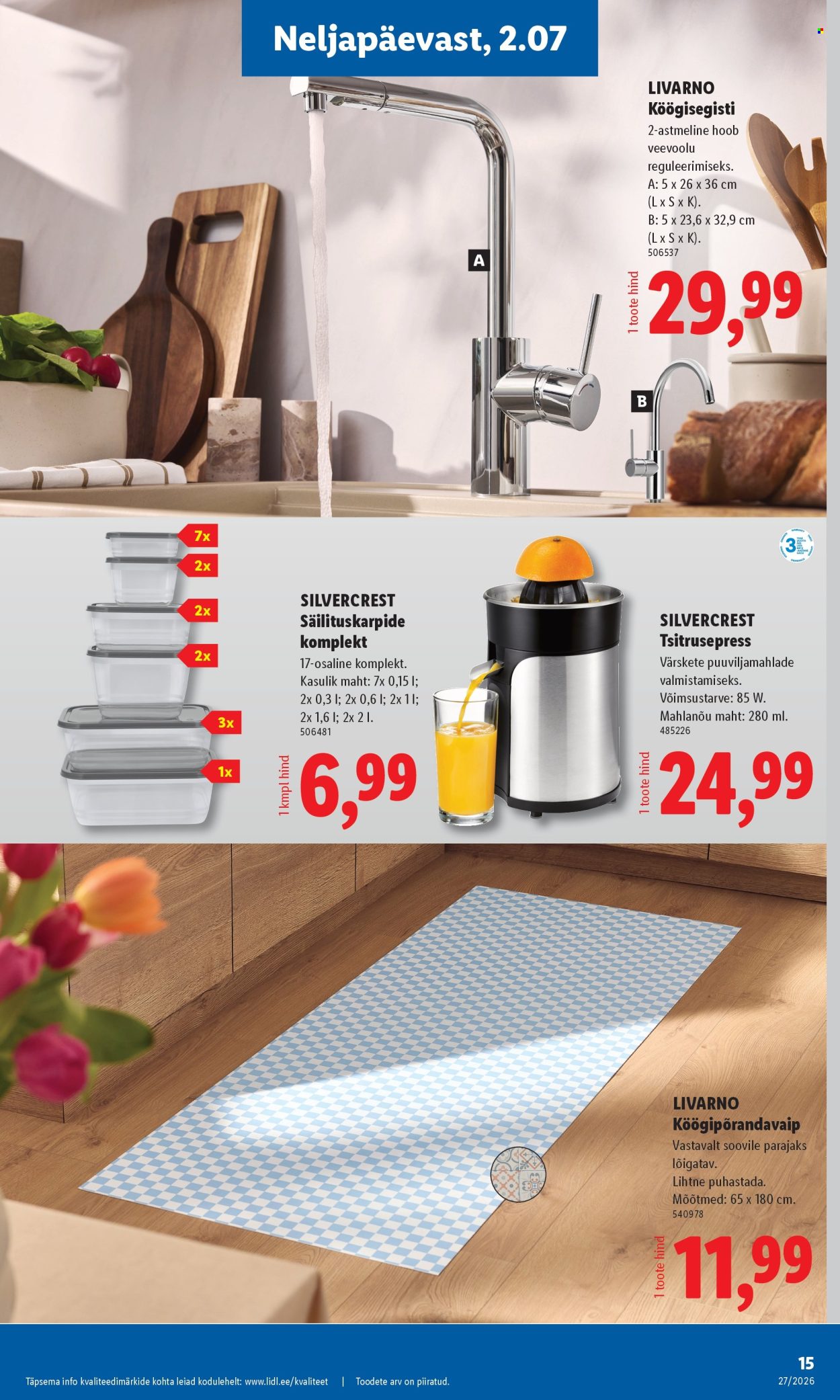 lidl - Lidl kliendileht (29.06 - 5.07.2026) - page: 15