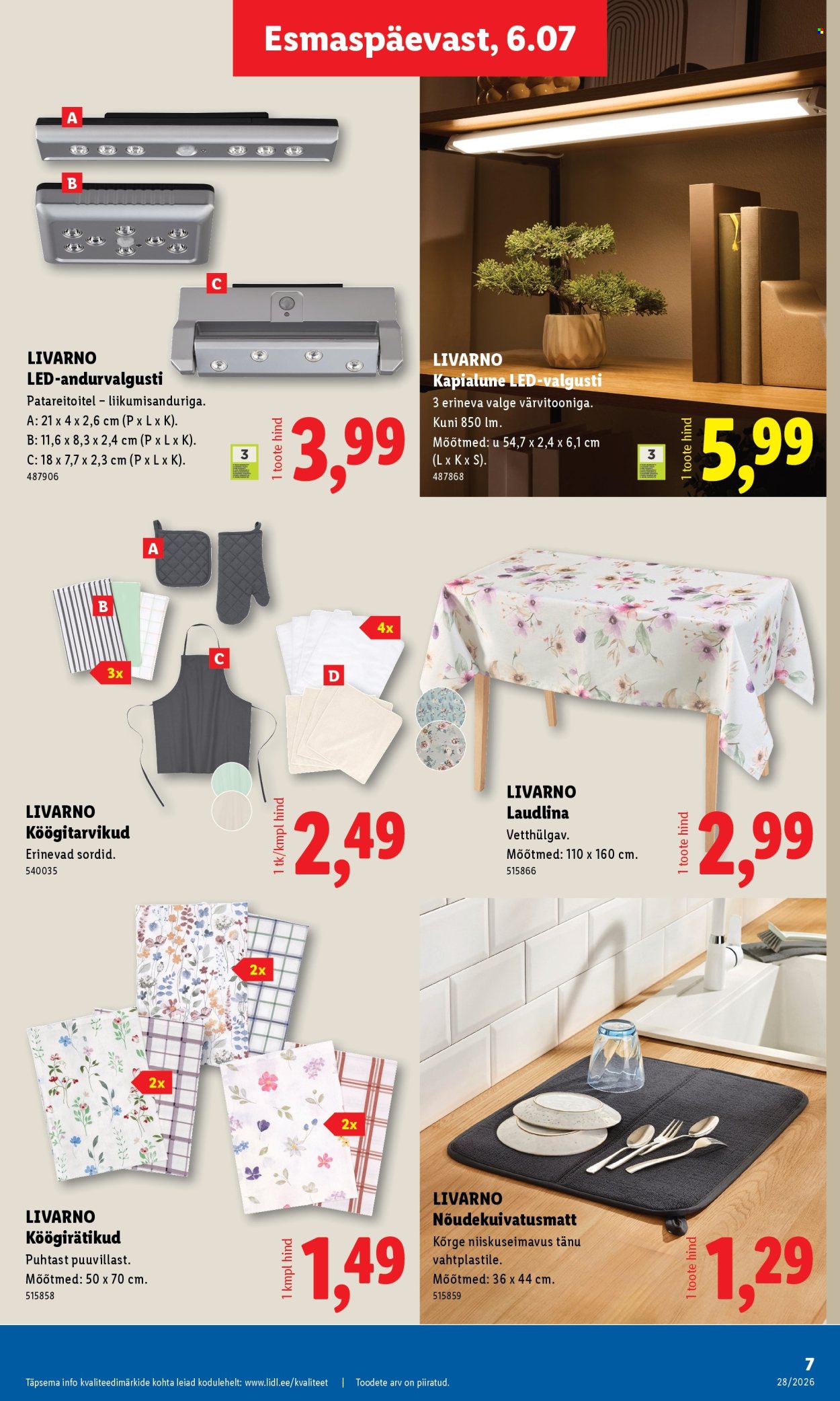 lidl - Lidl kliendileht (6.07 - 12.07.2026) - page: 7