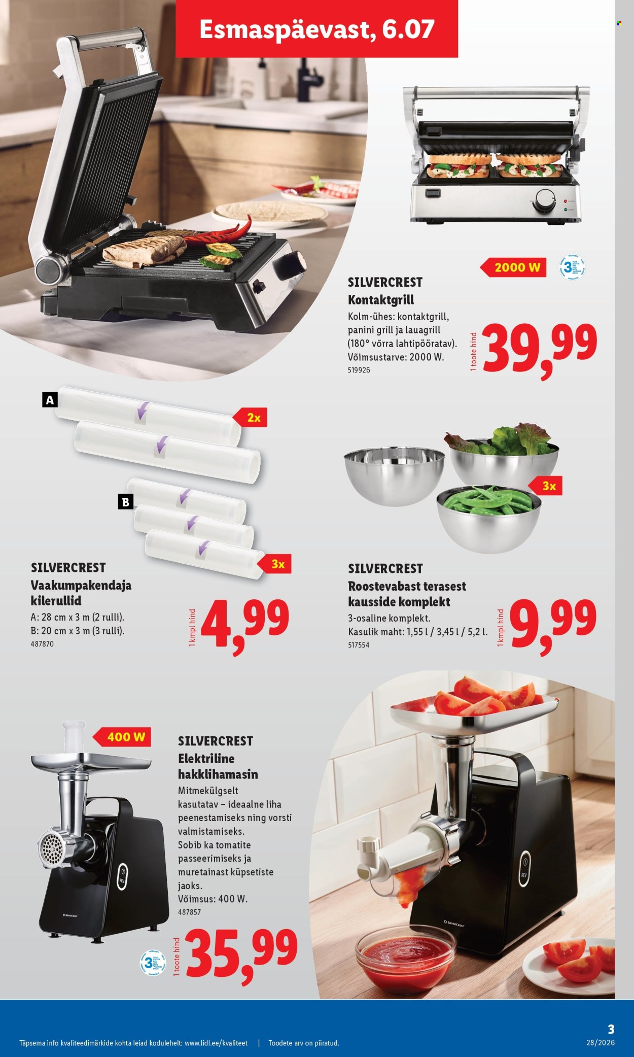 lidl - Lidl kliendileht (6.07 - 12.07.2026) - page: 3
