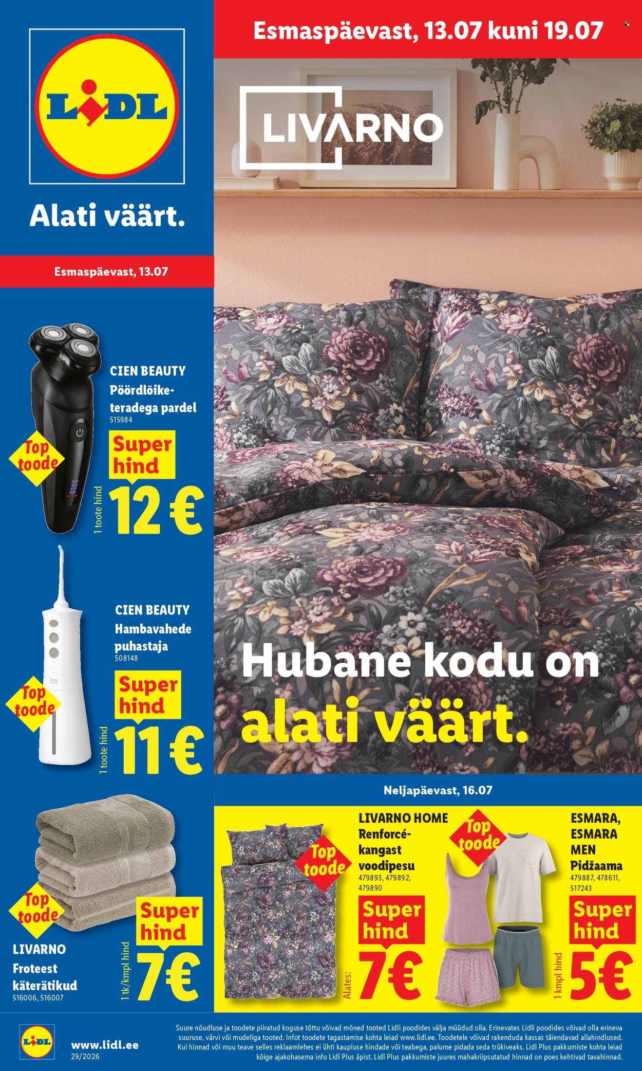 lidl - Lidl kliendileht (13.07 - 19.07.2026) - page: 1
