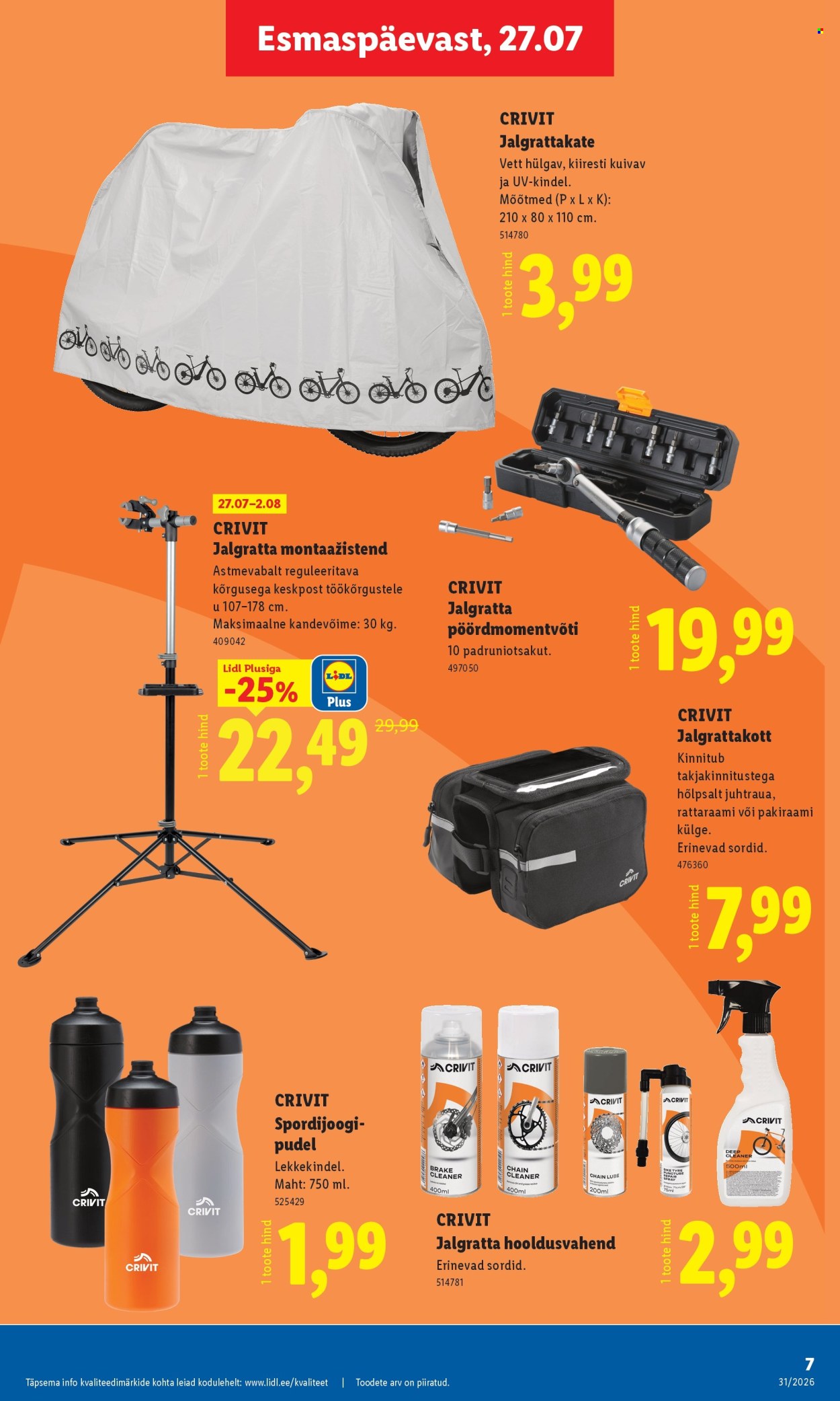 lidl - Lidl kliendileht (27.07 - 2.08.2026) - page: 7