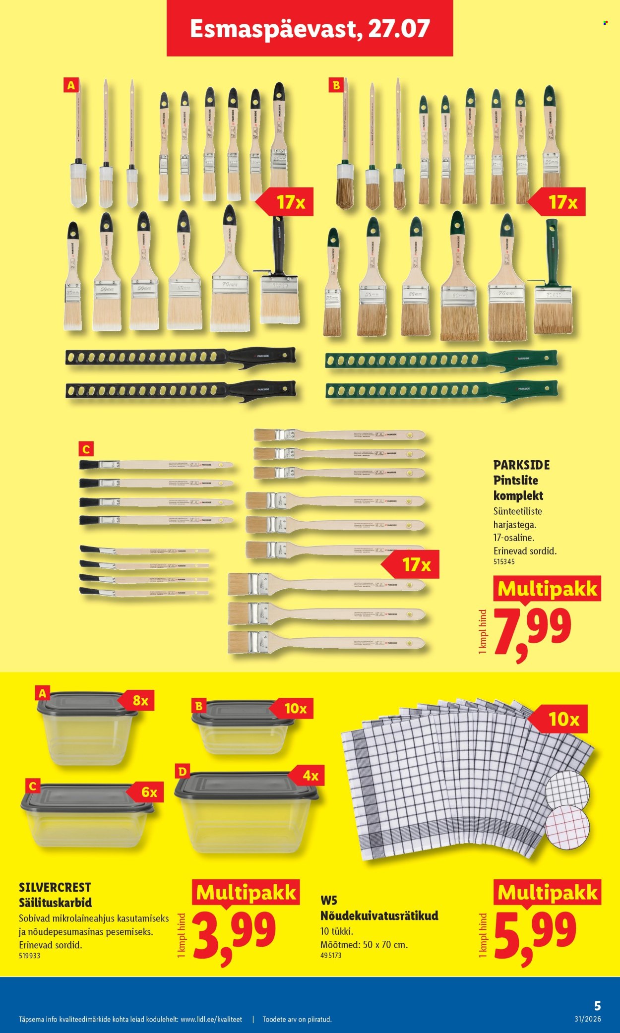 lidl - Lidl kliendileht (27.07 - 2.08.2026) - page: 5