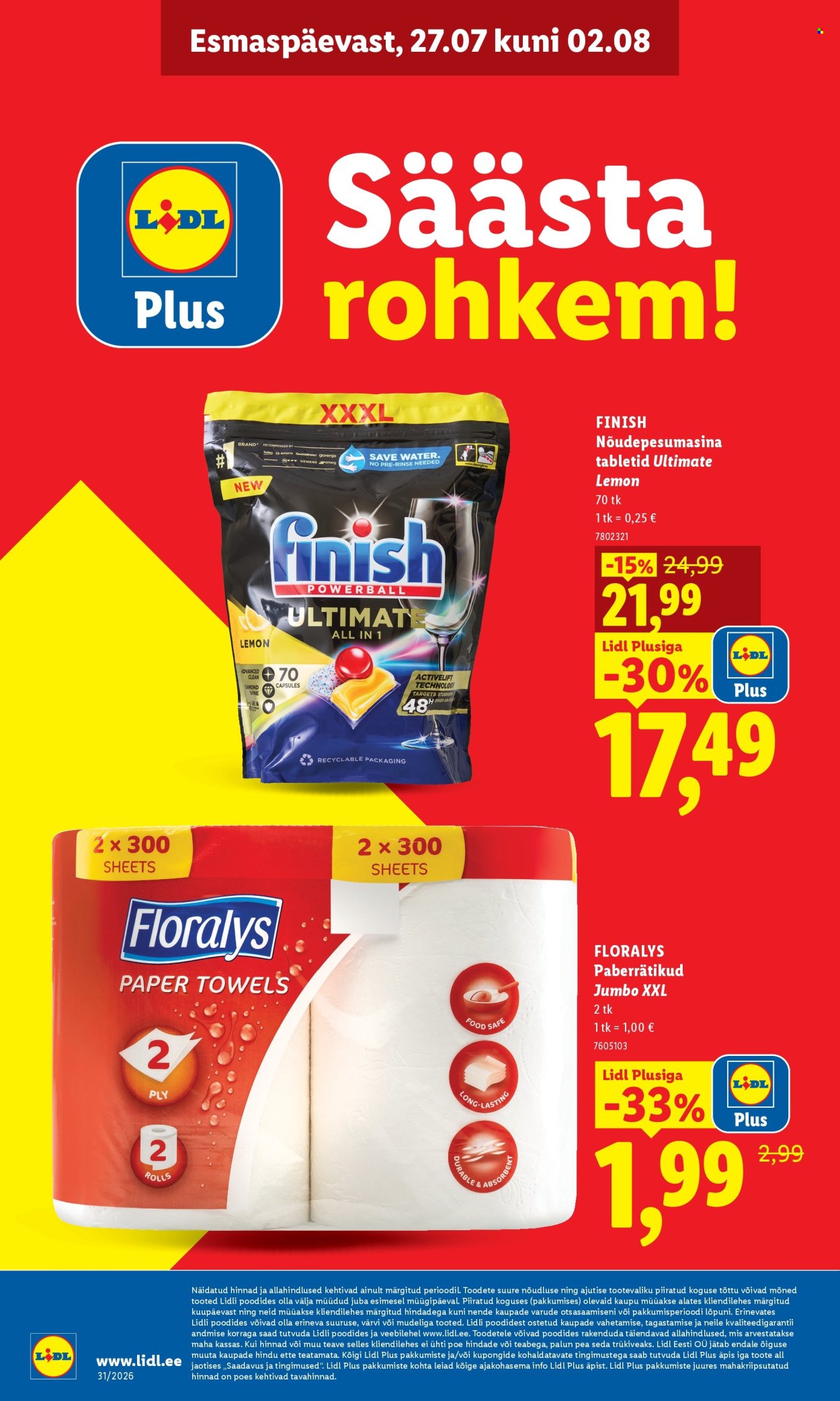 lidl - Lidl kliendileht (27.07 - 2.08.2026) - page: 4