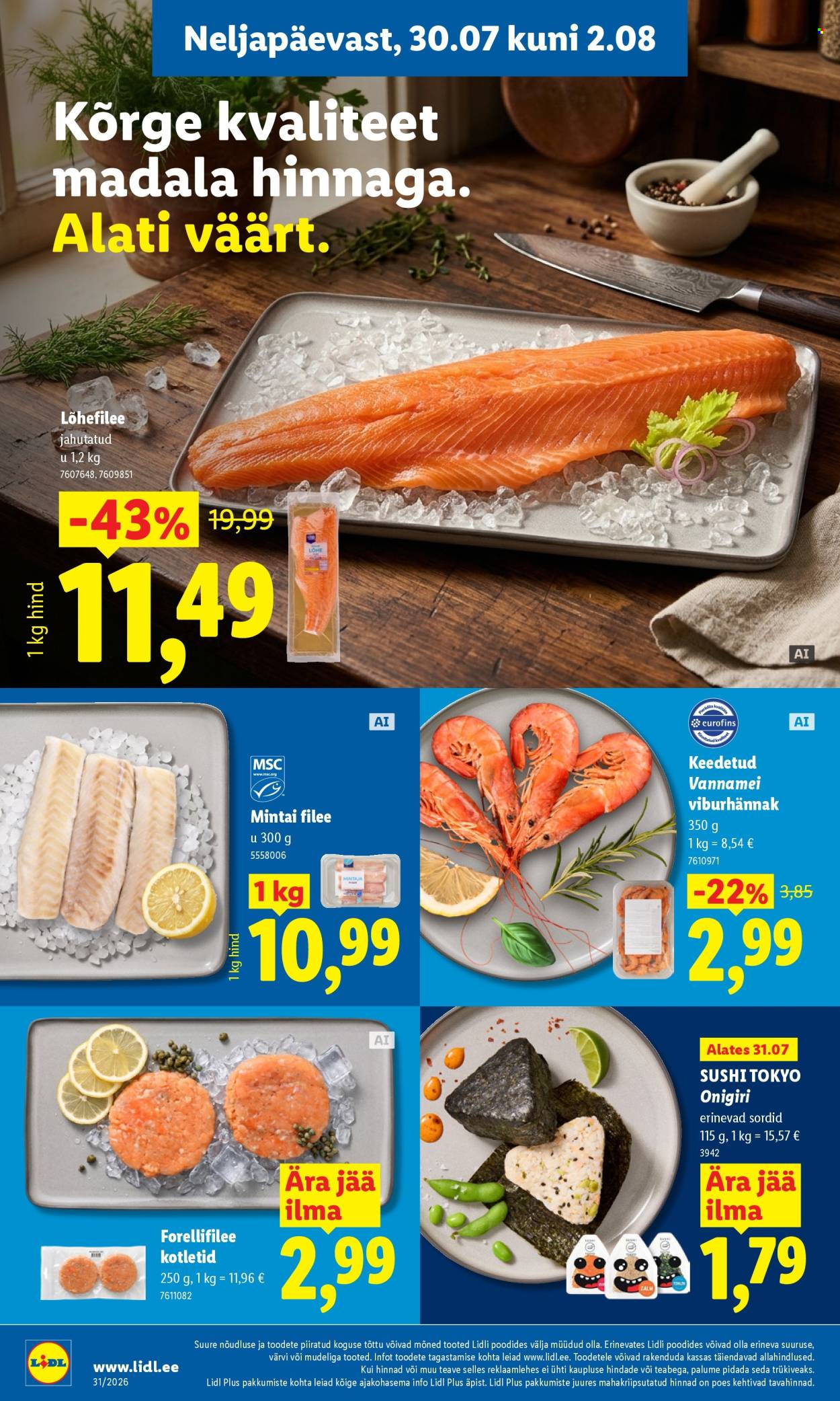 lidl - Lidl kliendileht (27.07 - 2.08.2026) - page: 38