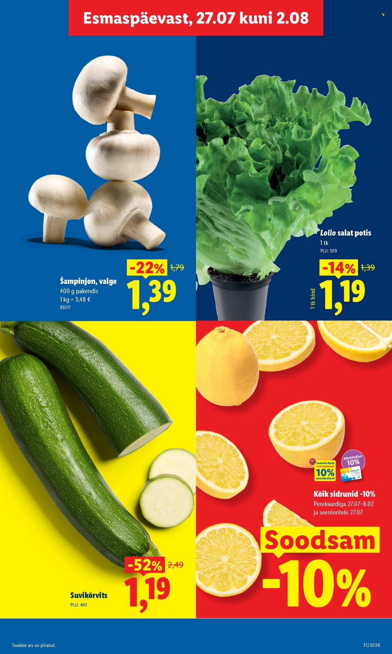 lidl - Lidl kliendileht (27.07 - 2.08.2026) - page: 7