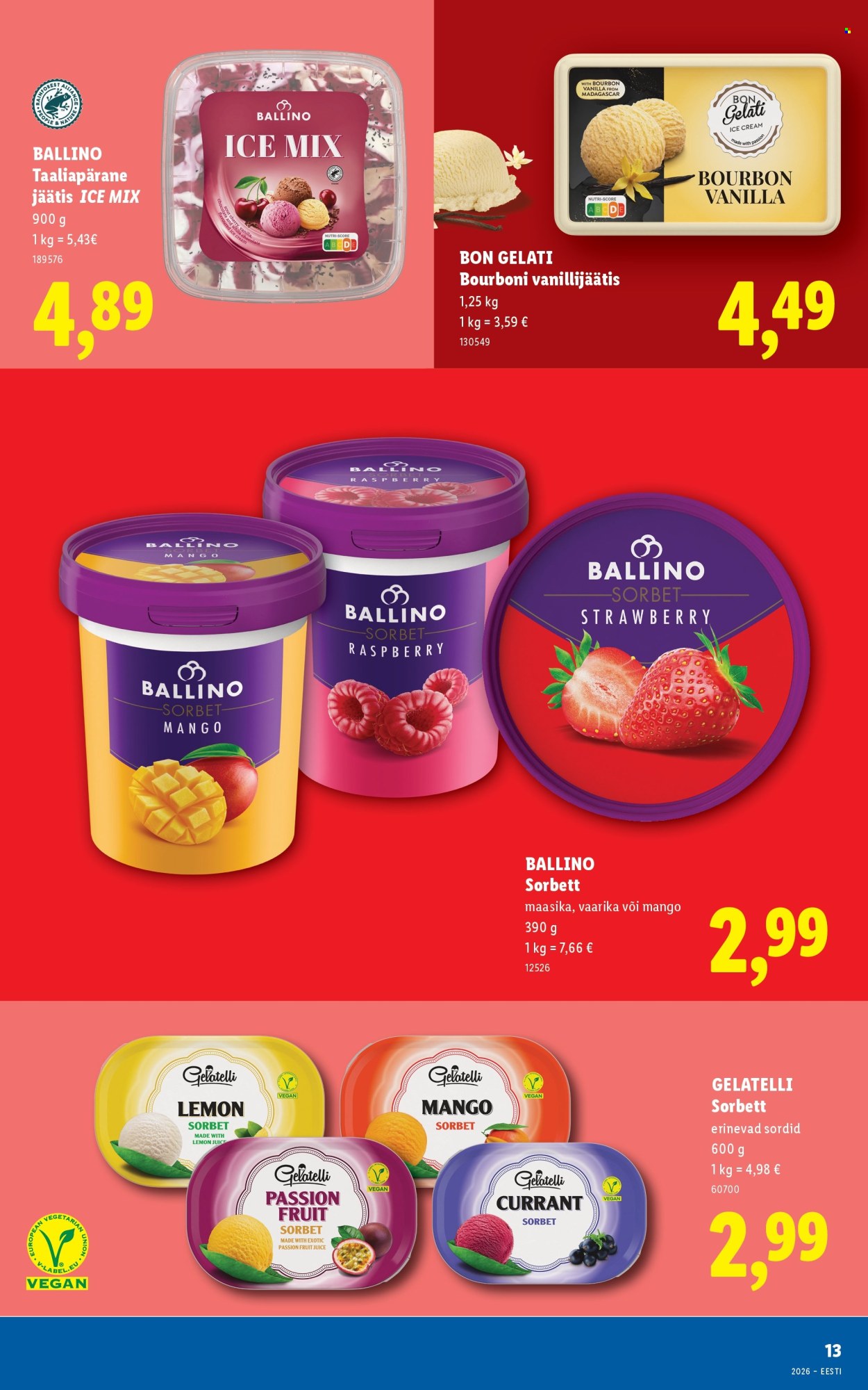 lidl - Lidl kliendileht - Rohkem jäätist. Rohkem suve. - page: 13