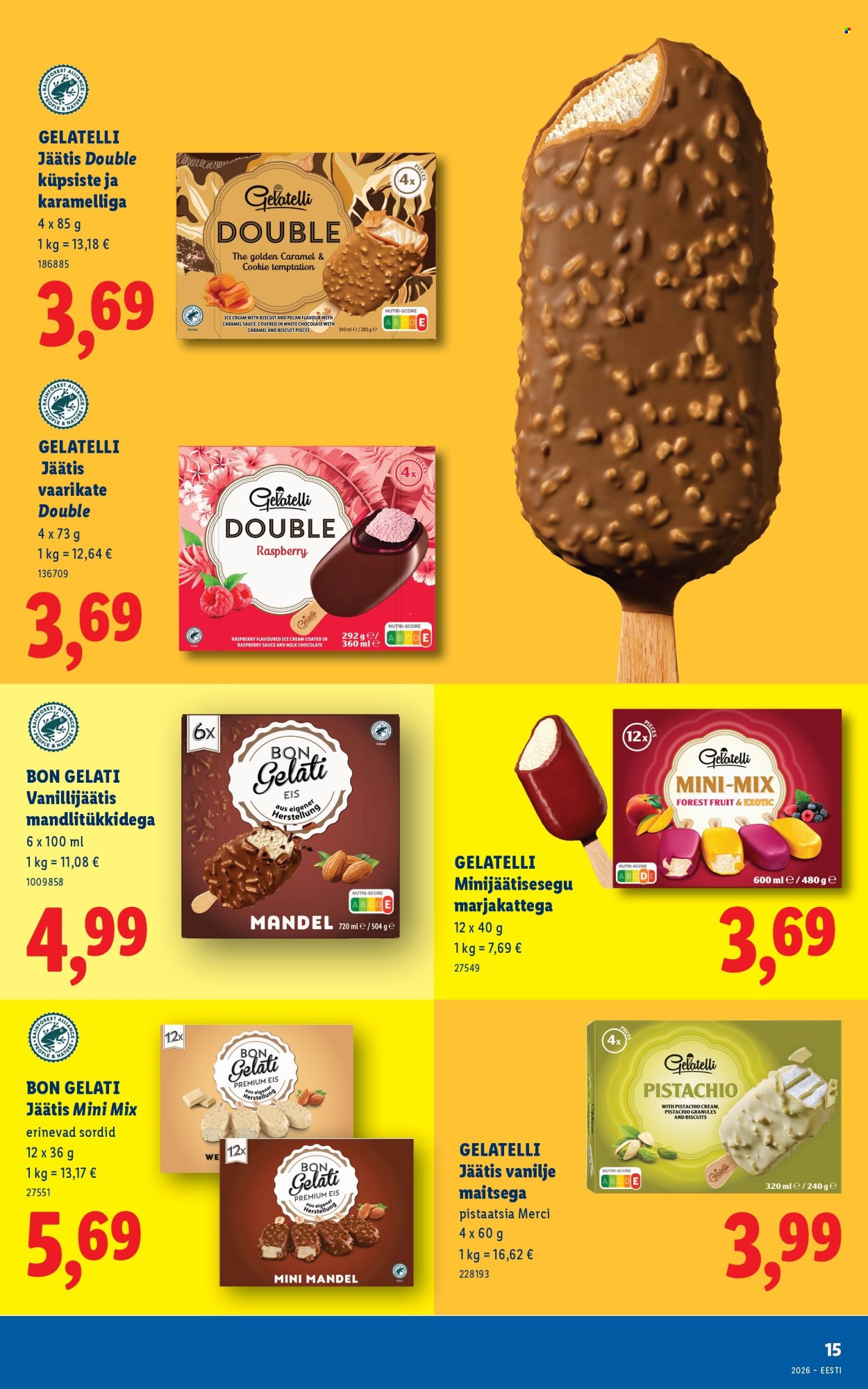 lidl - Lidl kliendileht - Rohkem jäätist. Rohkem suve. - page: 15