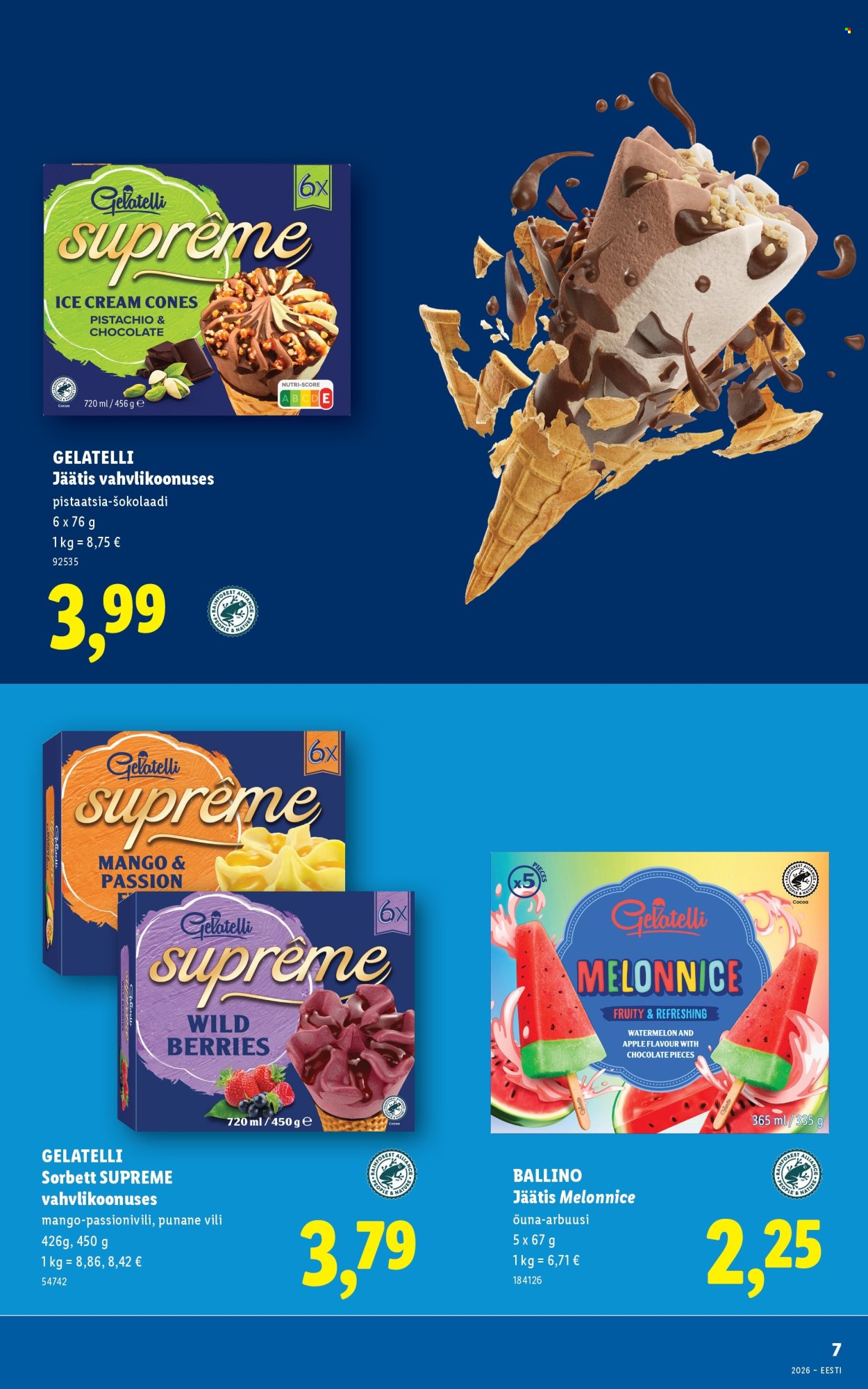 lidl - Lidl kliendileht - Rohkem jäätist. Rohkem suve. - page: 7