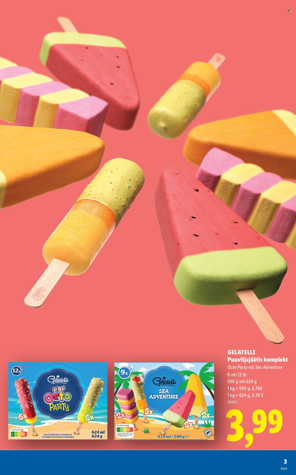 lidl - Lidl kliendileht - Rohkem jäätist. Rohkem suve. - page: 3