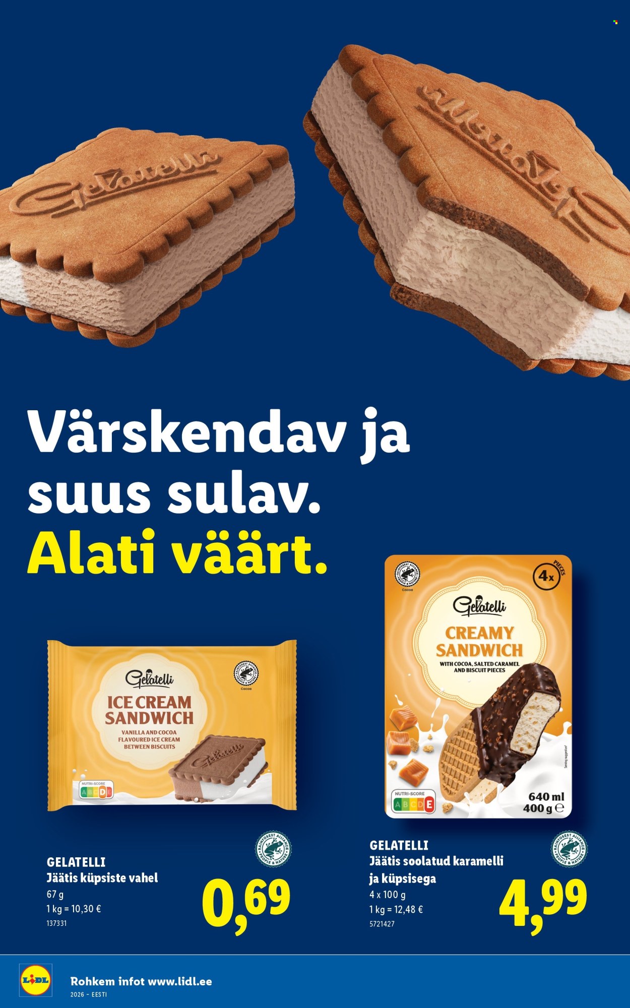 lidl - Lidl kliendileht - Rohkem jäätist. Rohkem suve. - page: 8