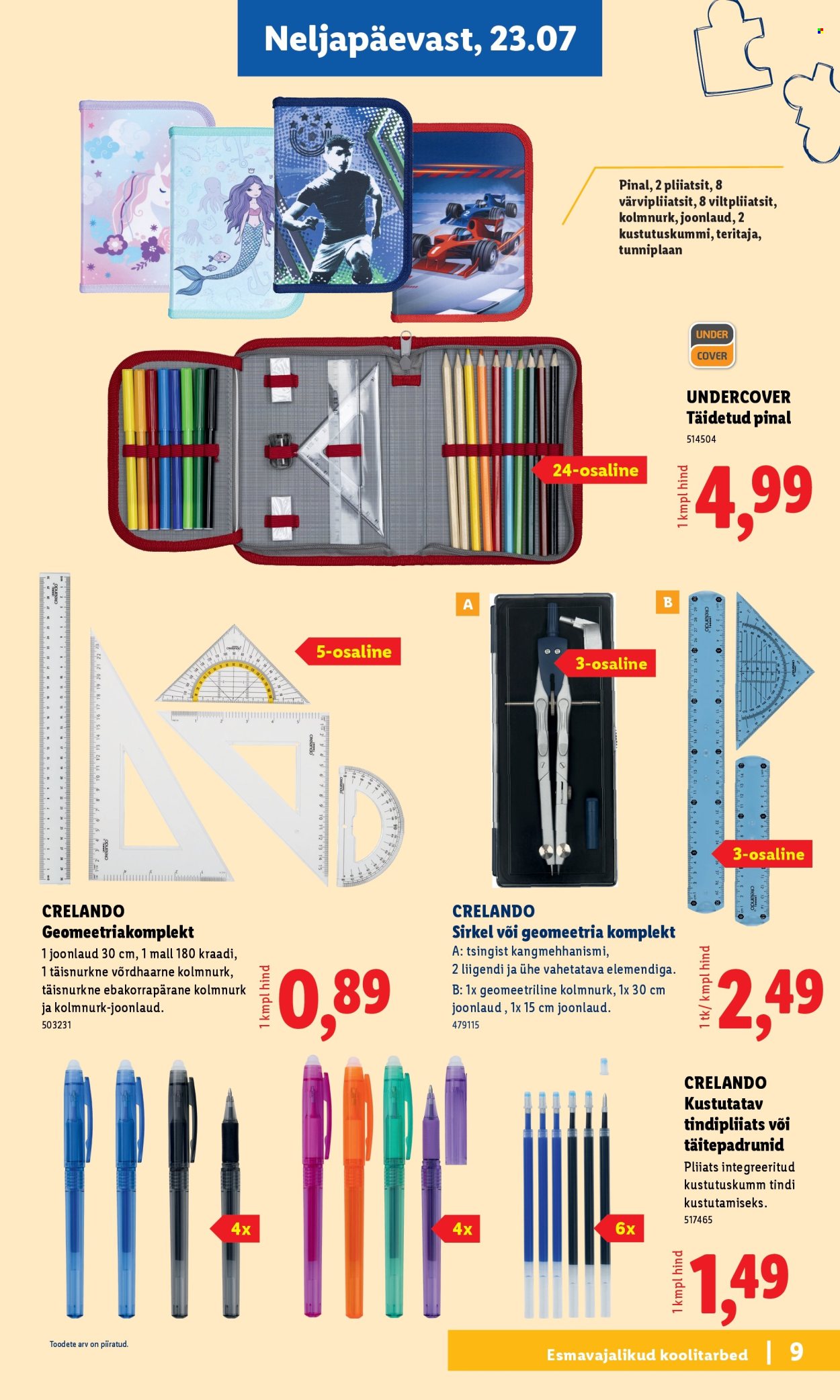 lidl - Lidl kliendileht - Tagasi kooli - page: 9