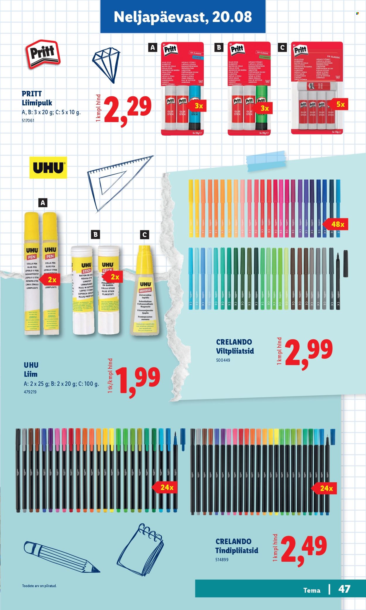 lidl - Lidl kliendileht - Tagasi kooli - page: 47