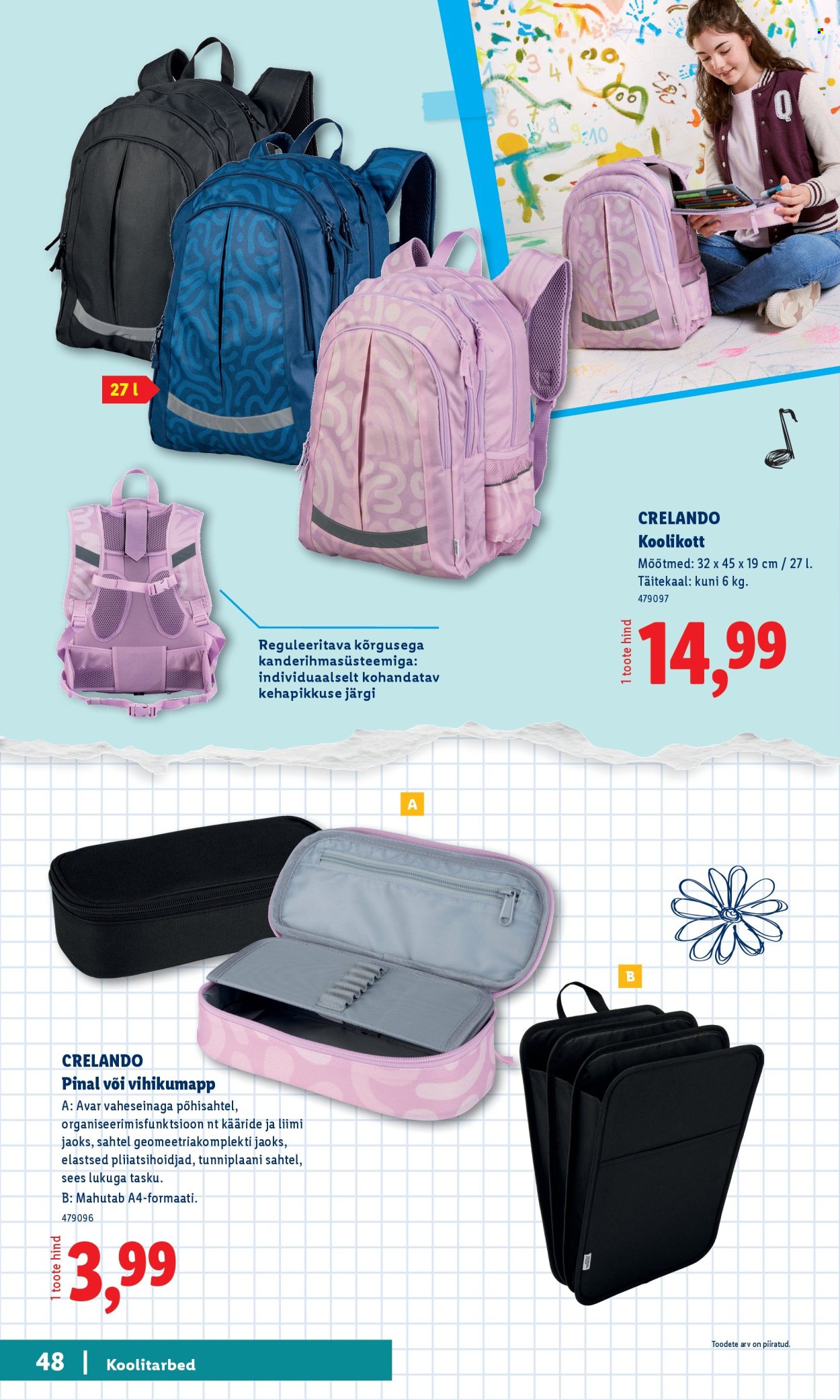 lidl - Lidl kliendileht - Tagasi kooli - page: 48