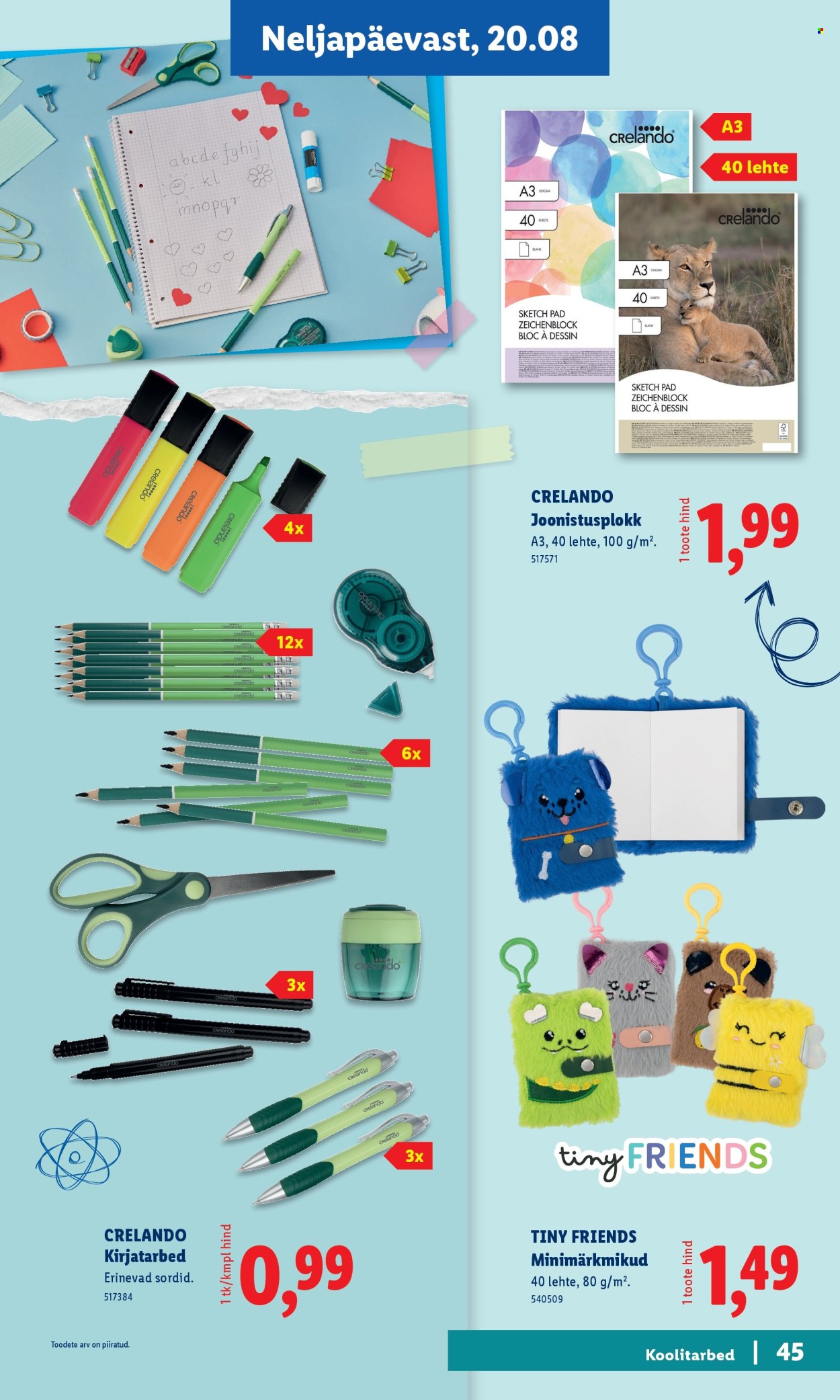 lidl - Lidl kliendileht - Tagasi kooli - page: 45