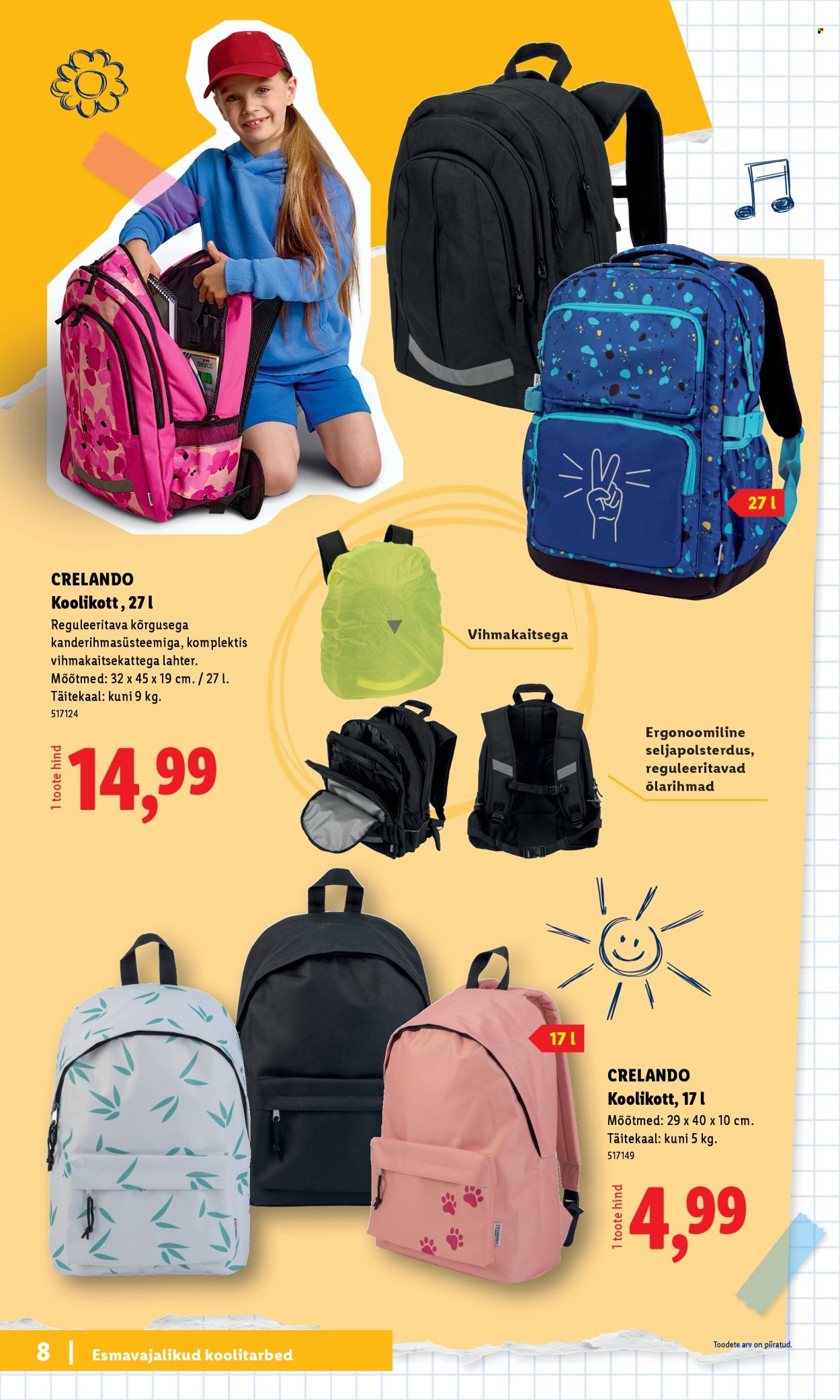 lidl - Lidl kliendileht - Tagasi kooli - page: 8