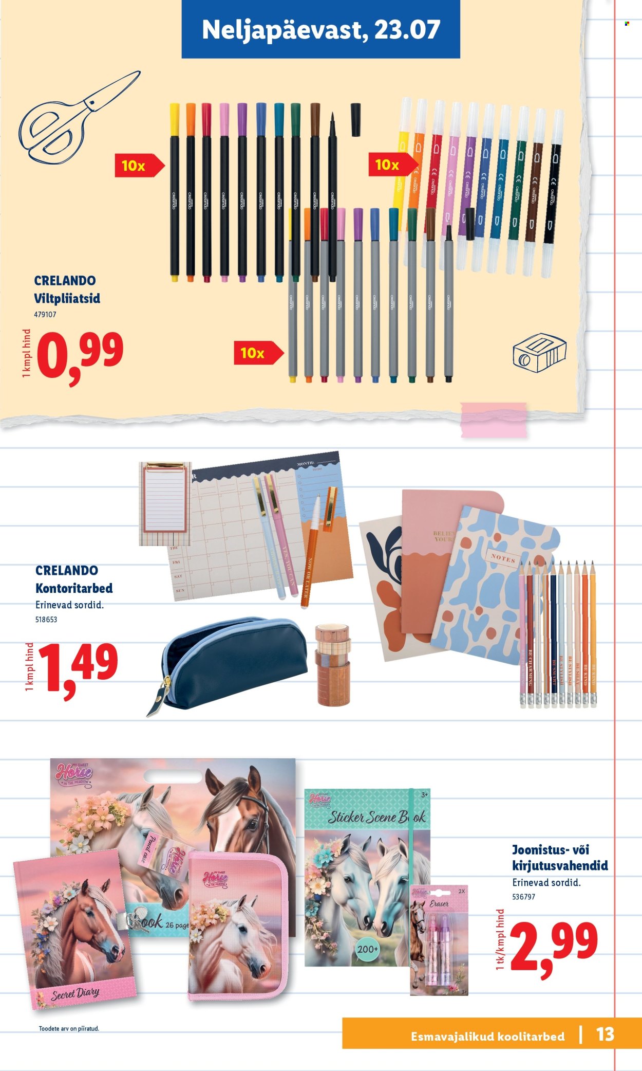 lidl - Lidl kliendileht - Tagasi kooli - page: 13