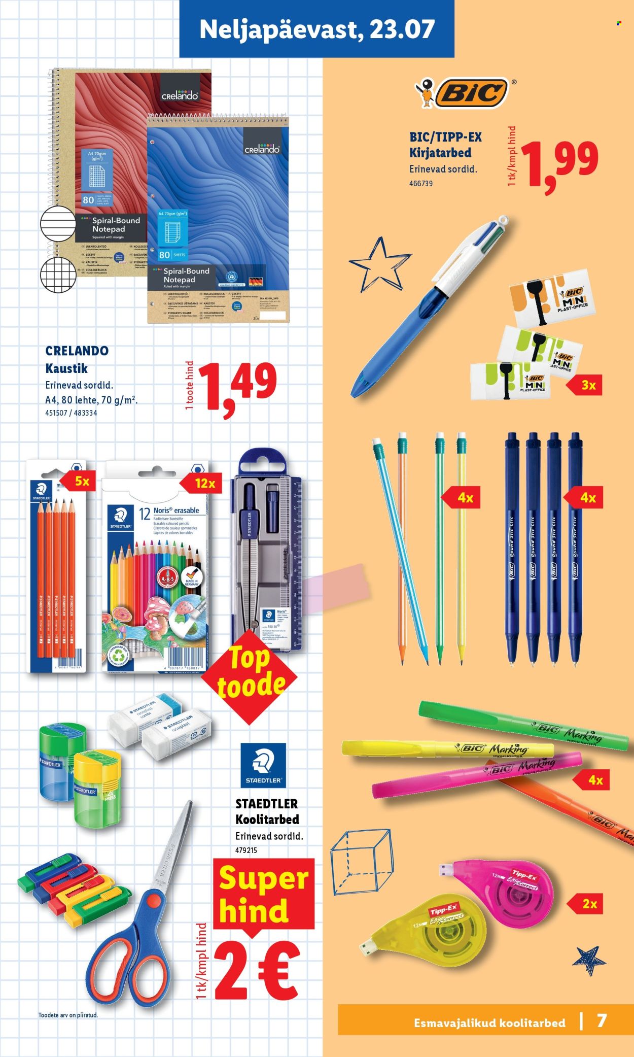lidl - Lidl kliendileht - Tagasi kooli - page: 7
