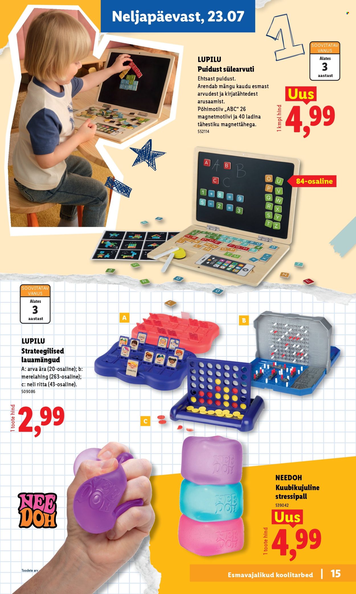 lidl - Lidl kliendileht - Tagasi kooli - page: 15