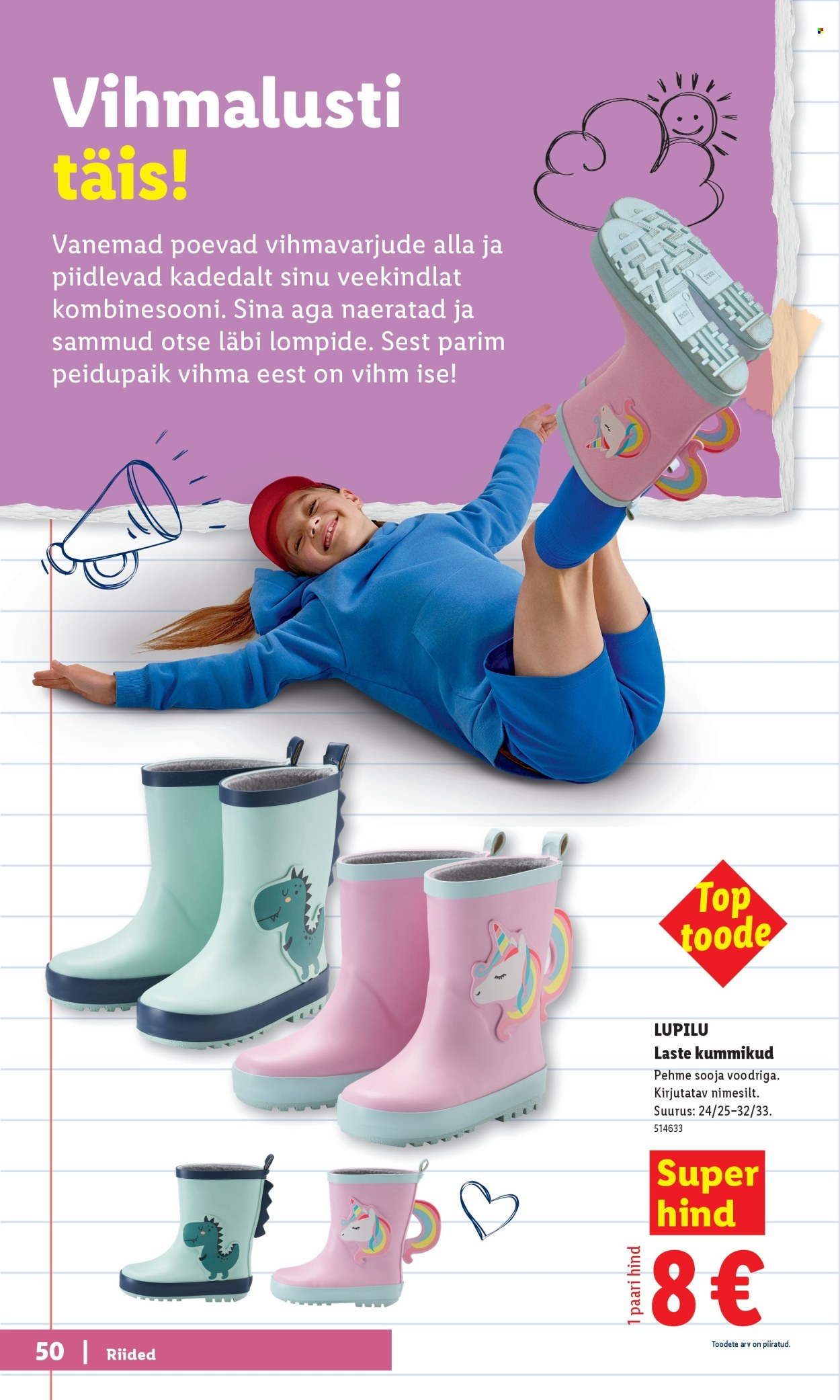 lidl - Lidl kliendileht - Tagasi kooli - page: 50