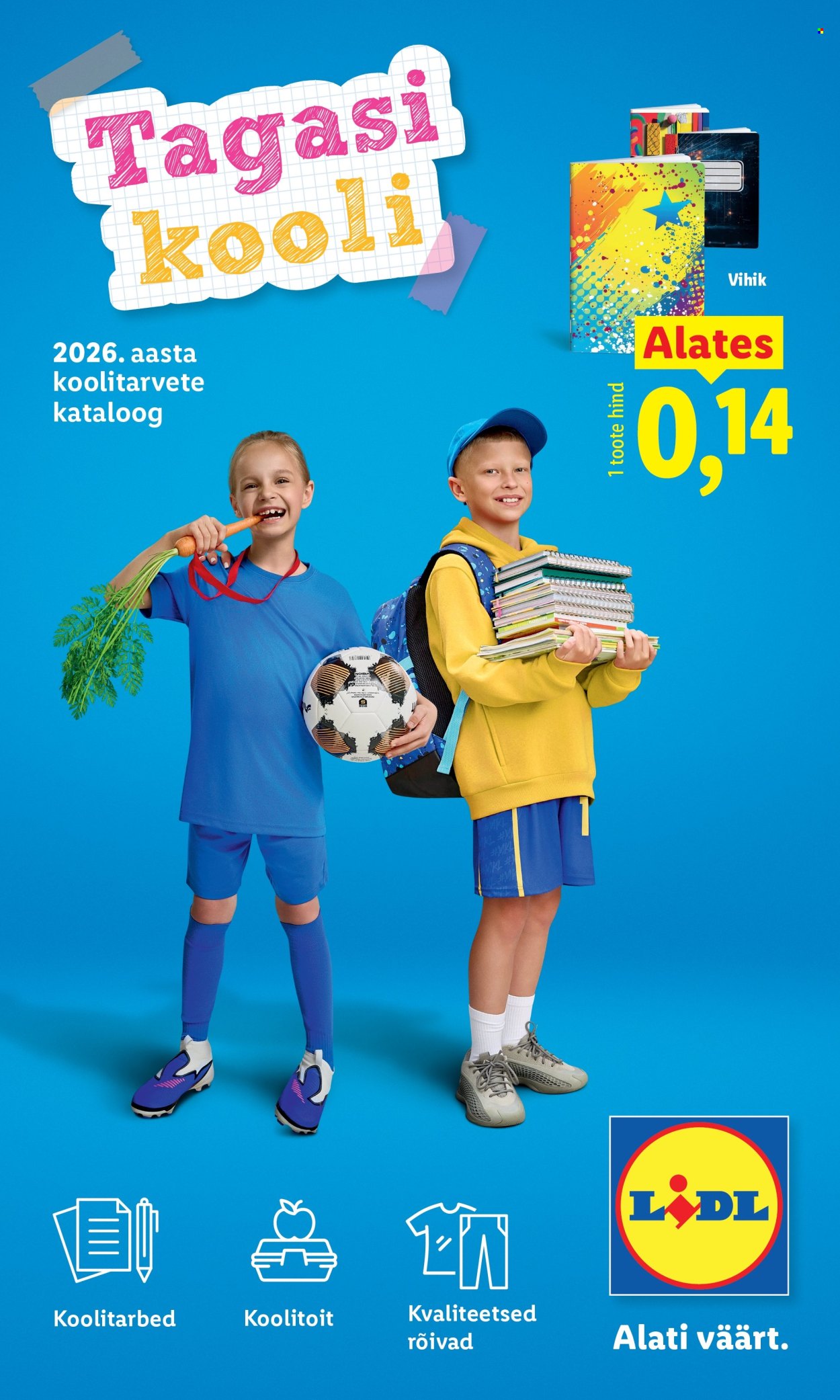 lidl - Lidl kliendileht - Tagasi kooli