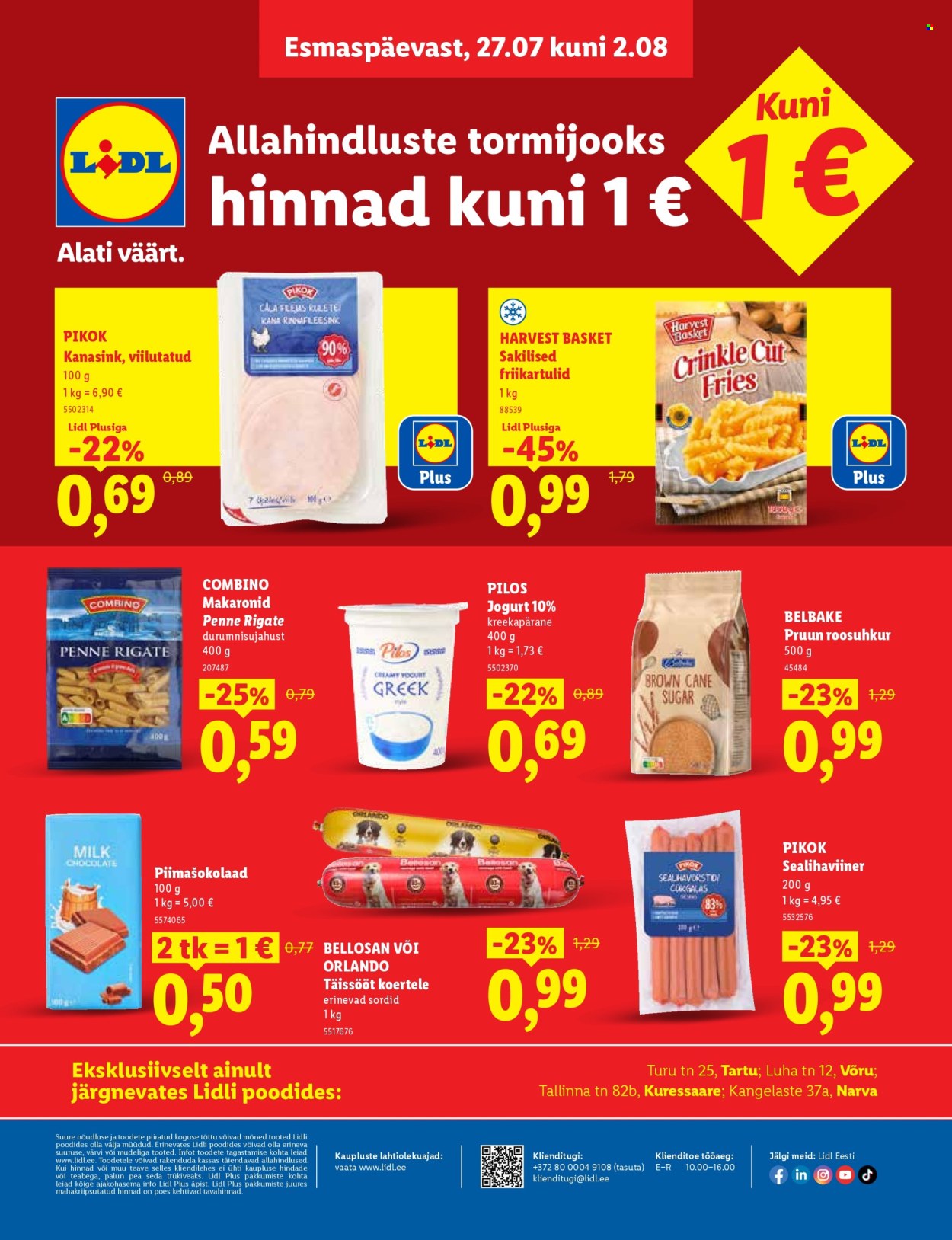 lidl - Lidl kliendileht - Allahindluste tormijooks (27.07 - 2.08.2026) - page: 2