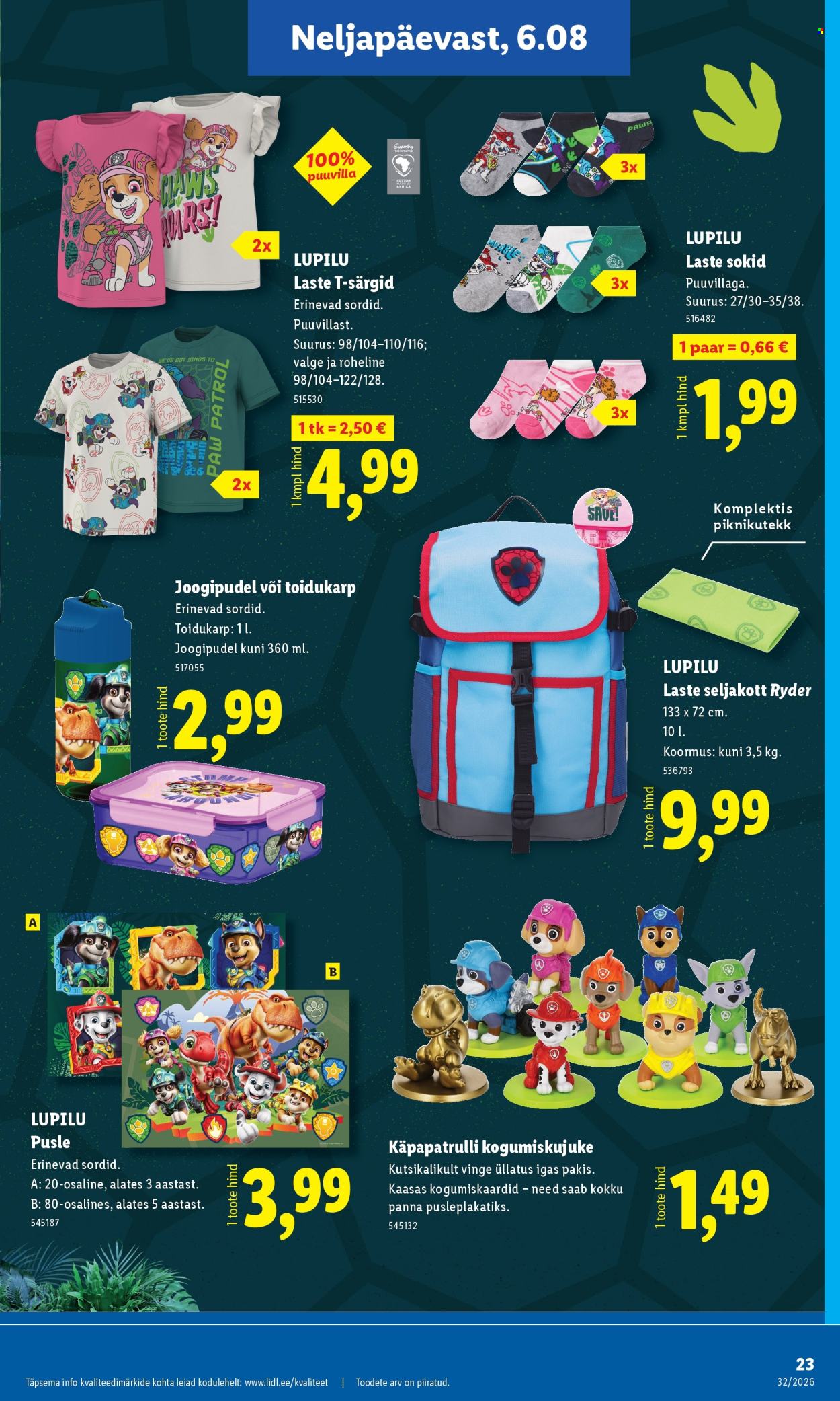 lidl - Lidl kliendileht (3.08 - 9.08.2026) - page: 23