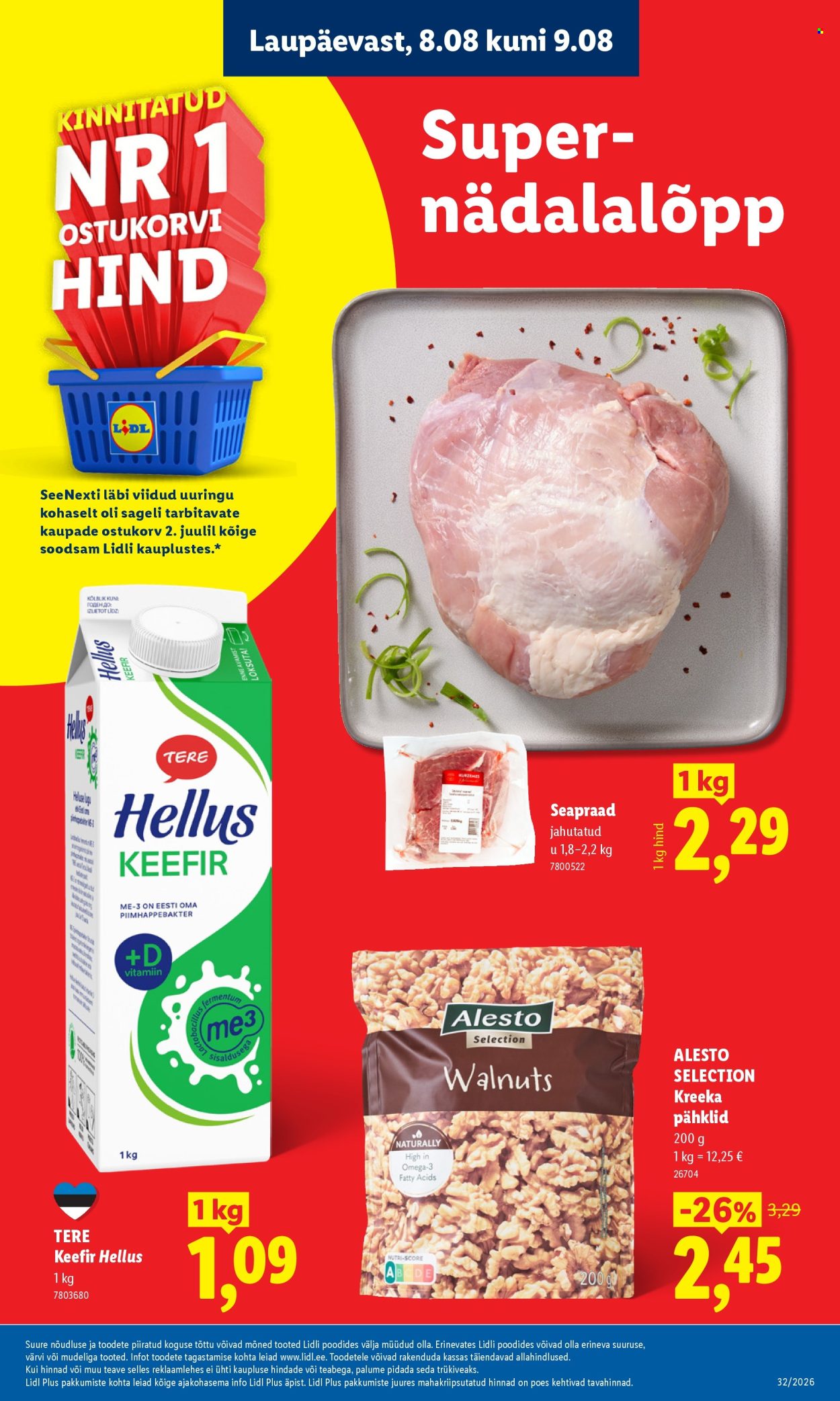 lidl - Lidl kliendileht (3.08 - 9.08.2026) - page: 43