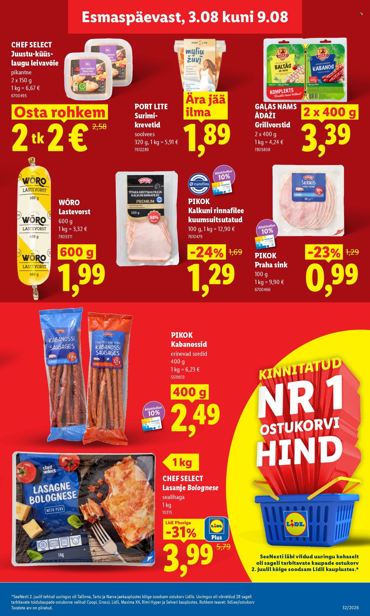 lidl - Lidl kliendileht (3.08 - 9.08.2026) - page: 17