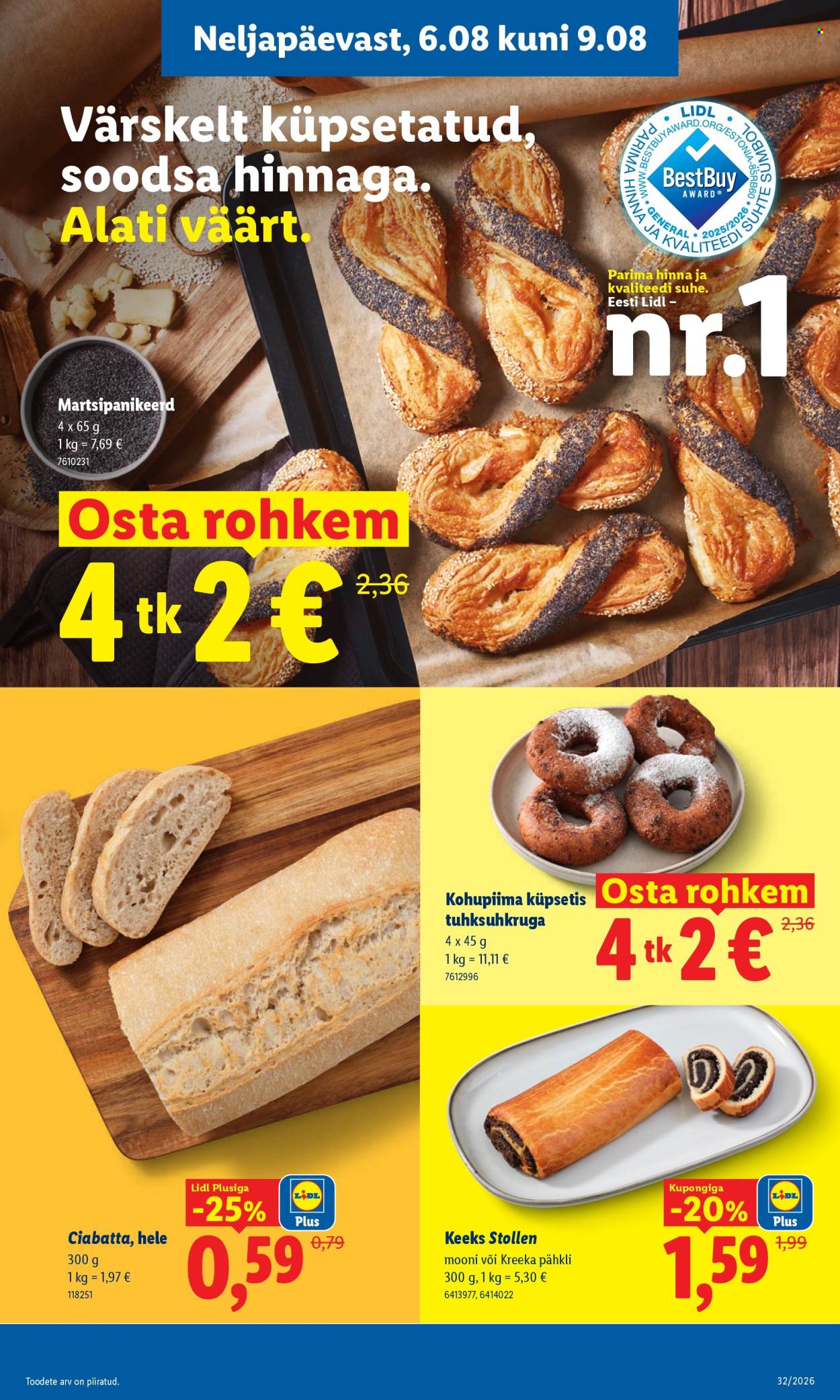 lidl - Lidl kliendileht (3.08 - 9.08.2026) - page: 39