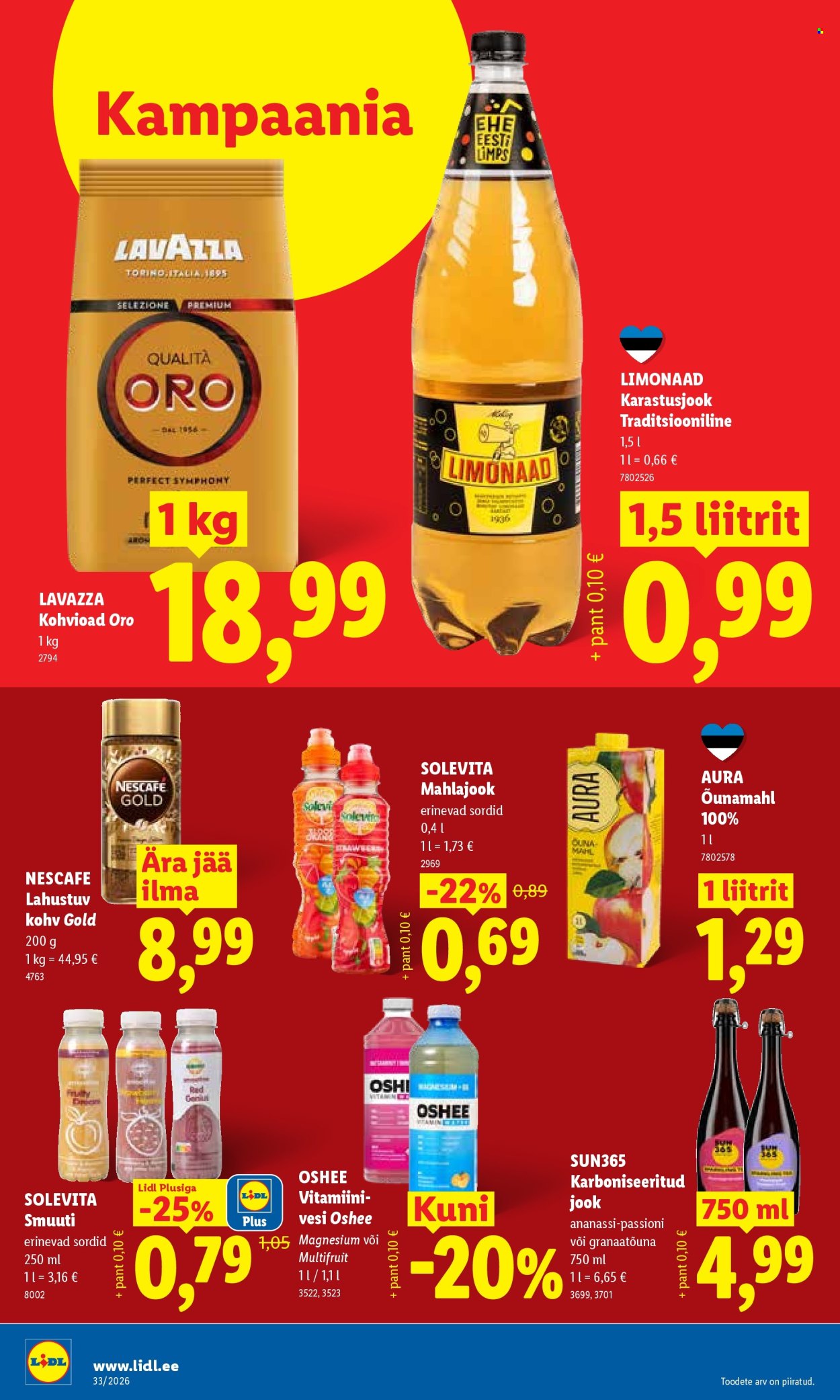 lidl - Lidl kliendileht (10.08 - 16.08.2026) - page: 33
