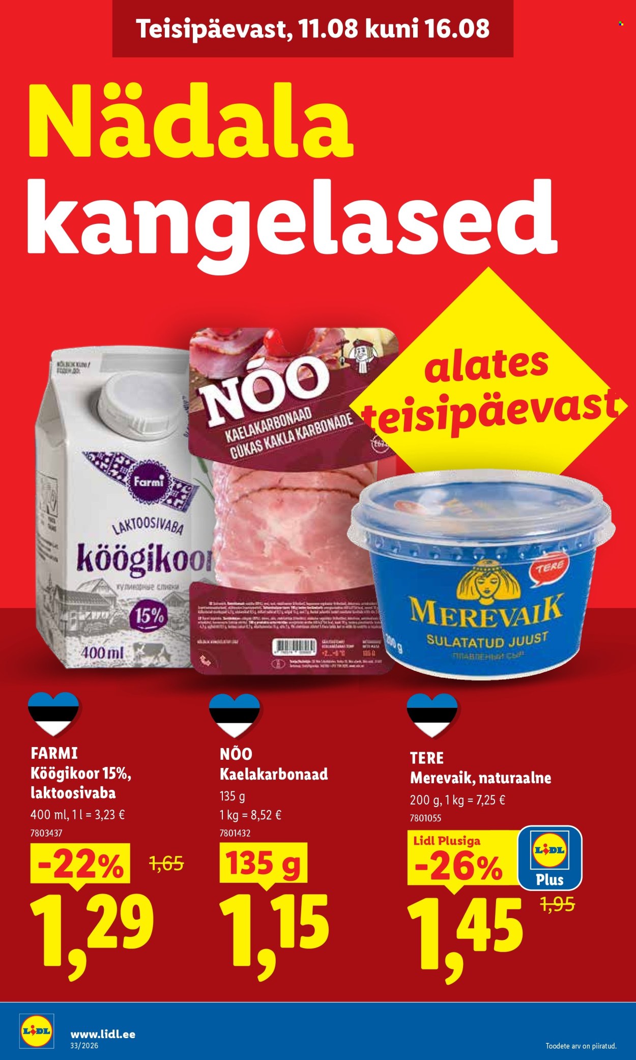 lidl - Lidl kliendileht (10.08 - 16.08.2026) - page: 4