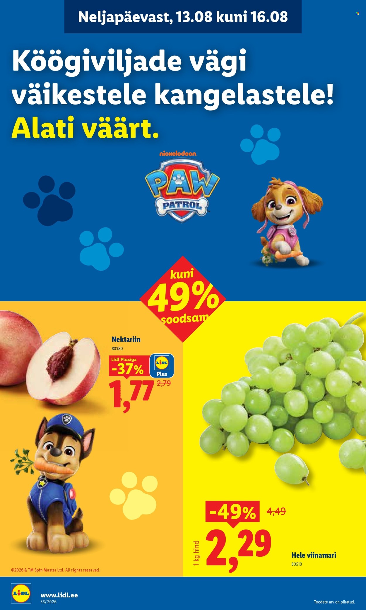 lidl - Lidl kliendileht (10.08 - 16.08.2026) - page: 40