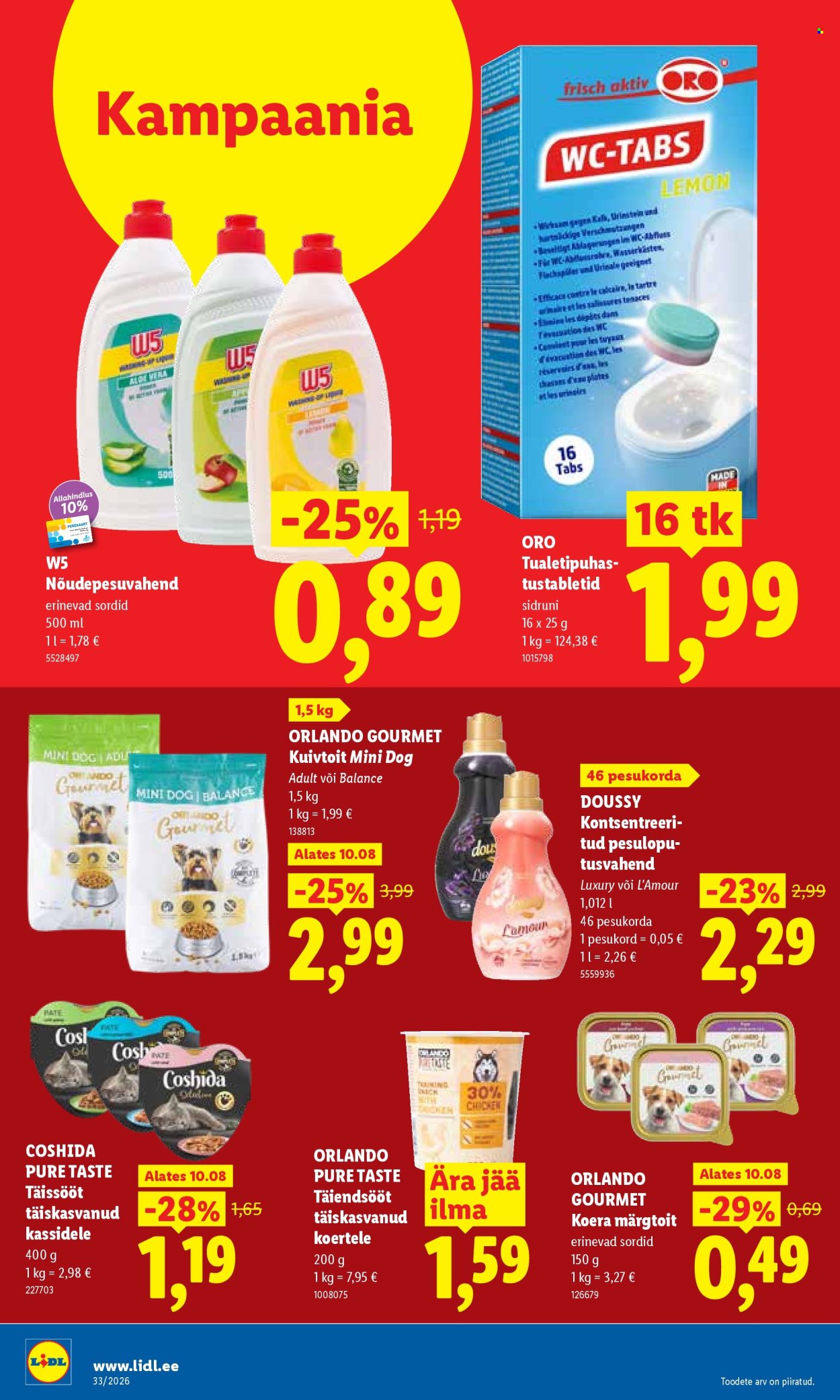 lidl - Lidl kliendileht (10.08 - 16.08.2026) - page: 32