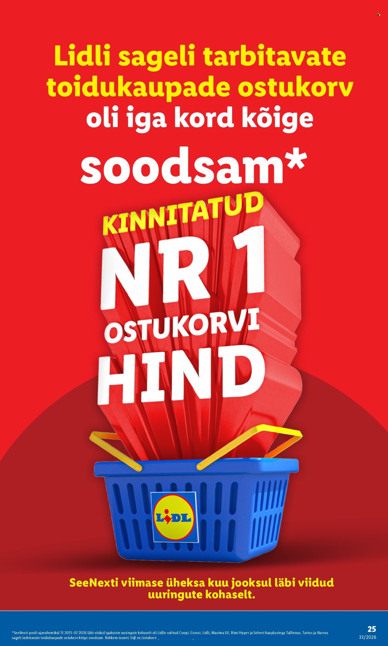 lidl - Lidl kliendileht (10.08 - 16.08.2026) - page: 25