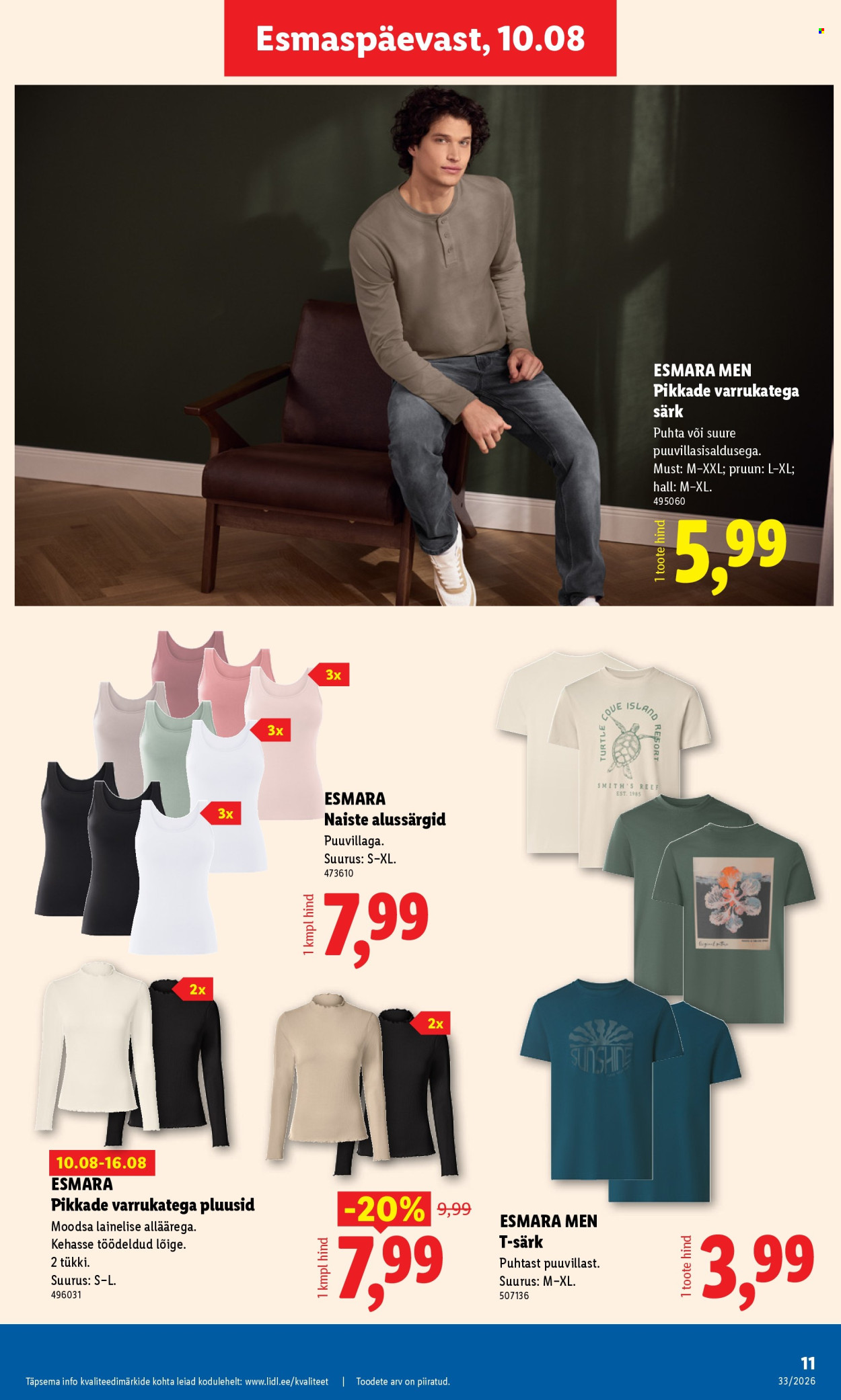 lidl - Lidl kliendileht (10.08 - 16.08.2026) - page: 11