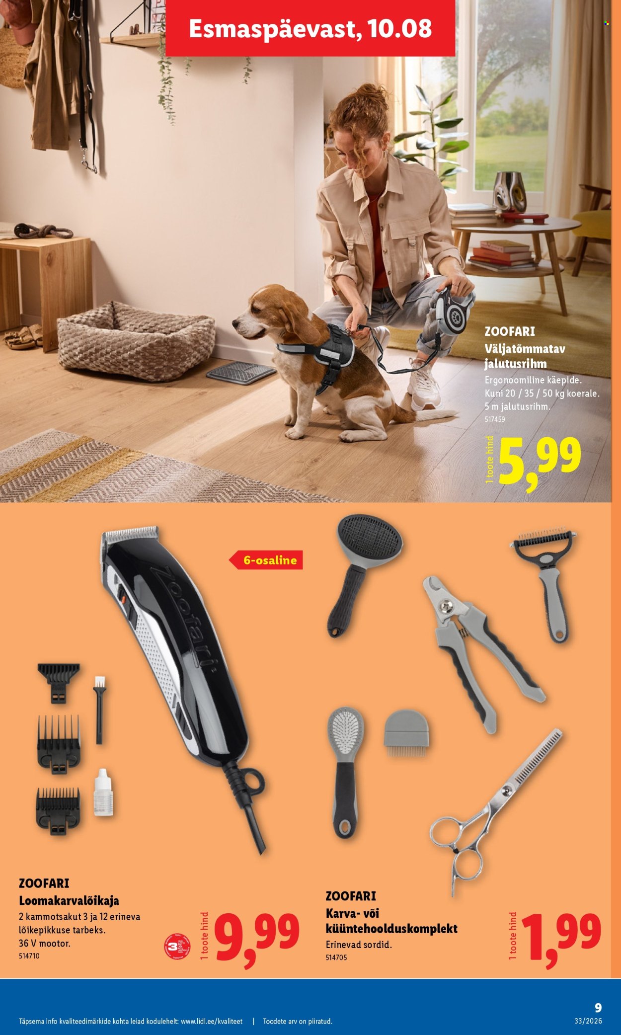 lidl - Lidl kliendileht (10.08 - 16.08.2026) - page: 9