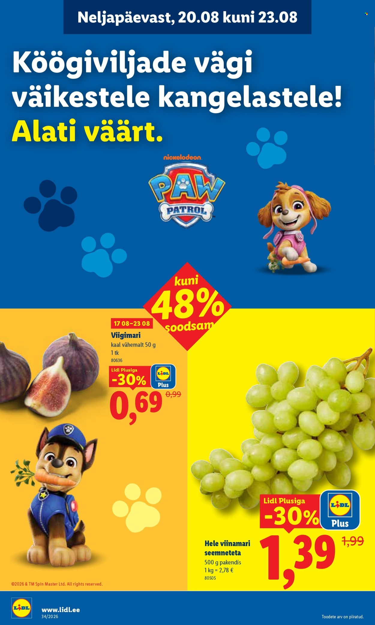 lidl - Lidl kliendileht (17.08 - 23.08.2026) - page: 36