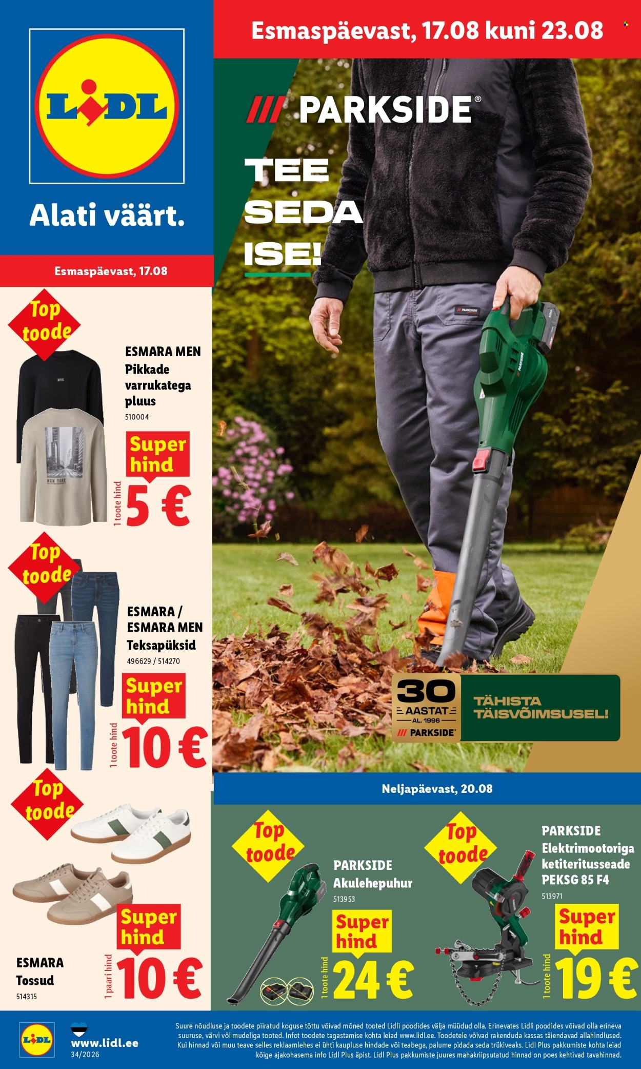 lidl - Lidl kliendileht (17.08 - 23.08.2026)