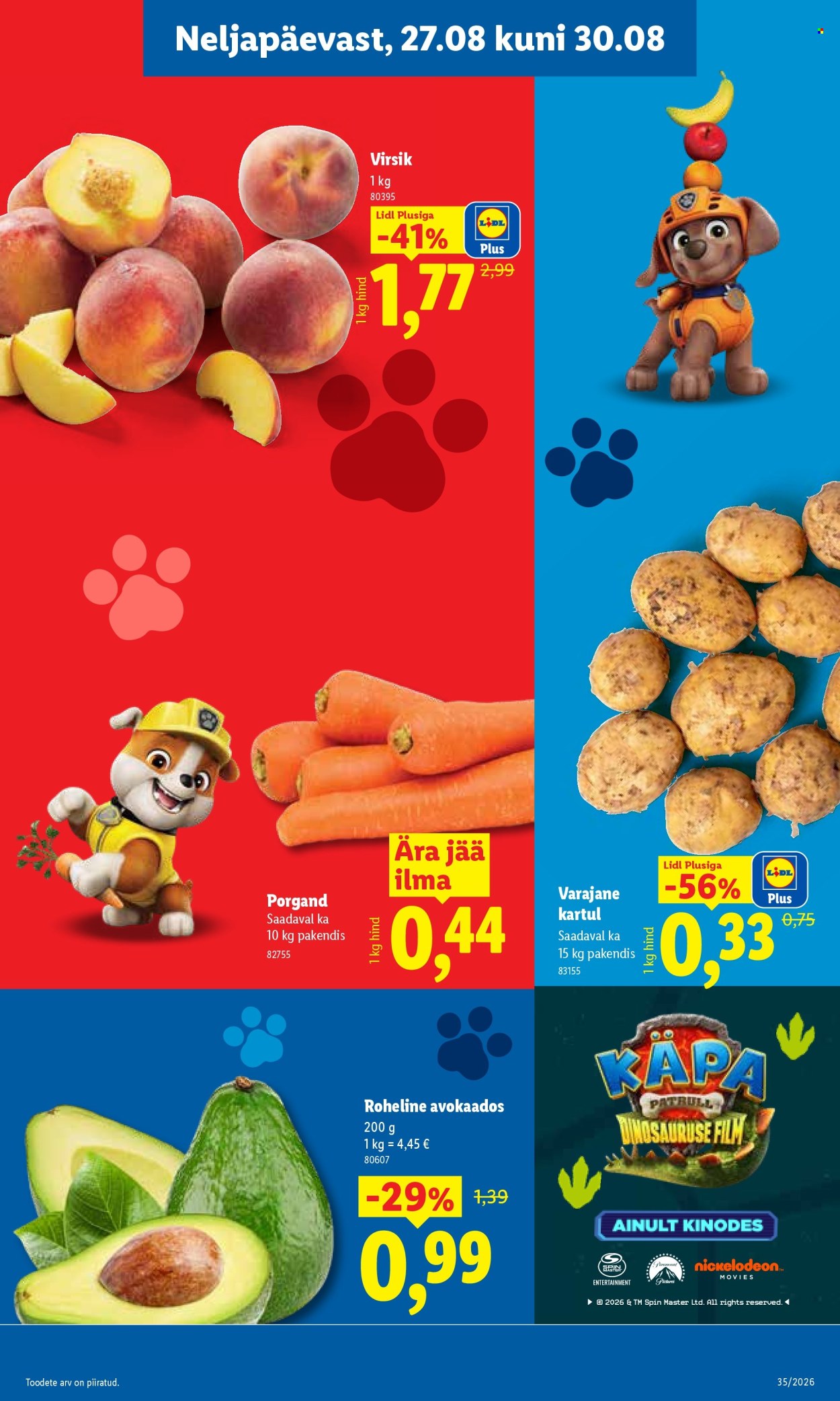 lidl - Lidl kliendileht (24.08 - 30.08.2026) - page: 33