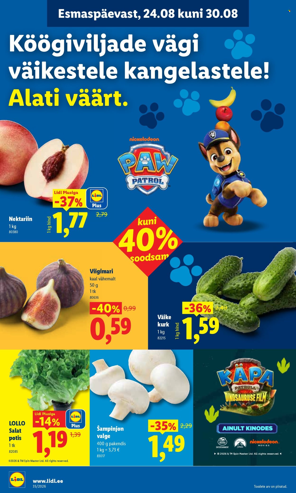 lidl - Lidl kliendileht (24.08 - 30.08.2026) - page: 2