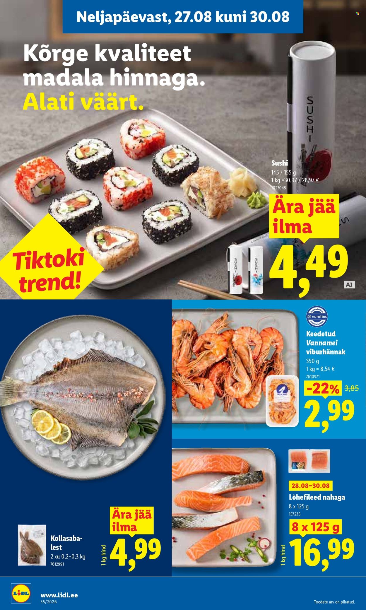 lidl - Lidl kliendileht (24.08 - 30.08.2026) - page: 34