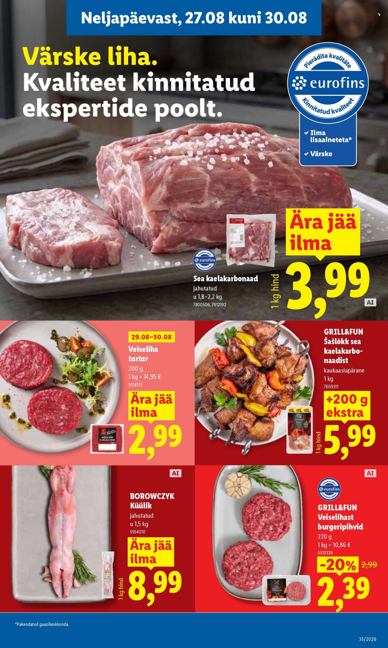 lidl - Lidl kliendileht (24.08 - 30.08.2026) - page: 35