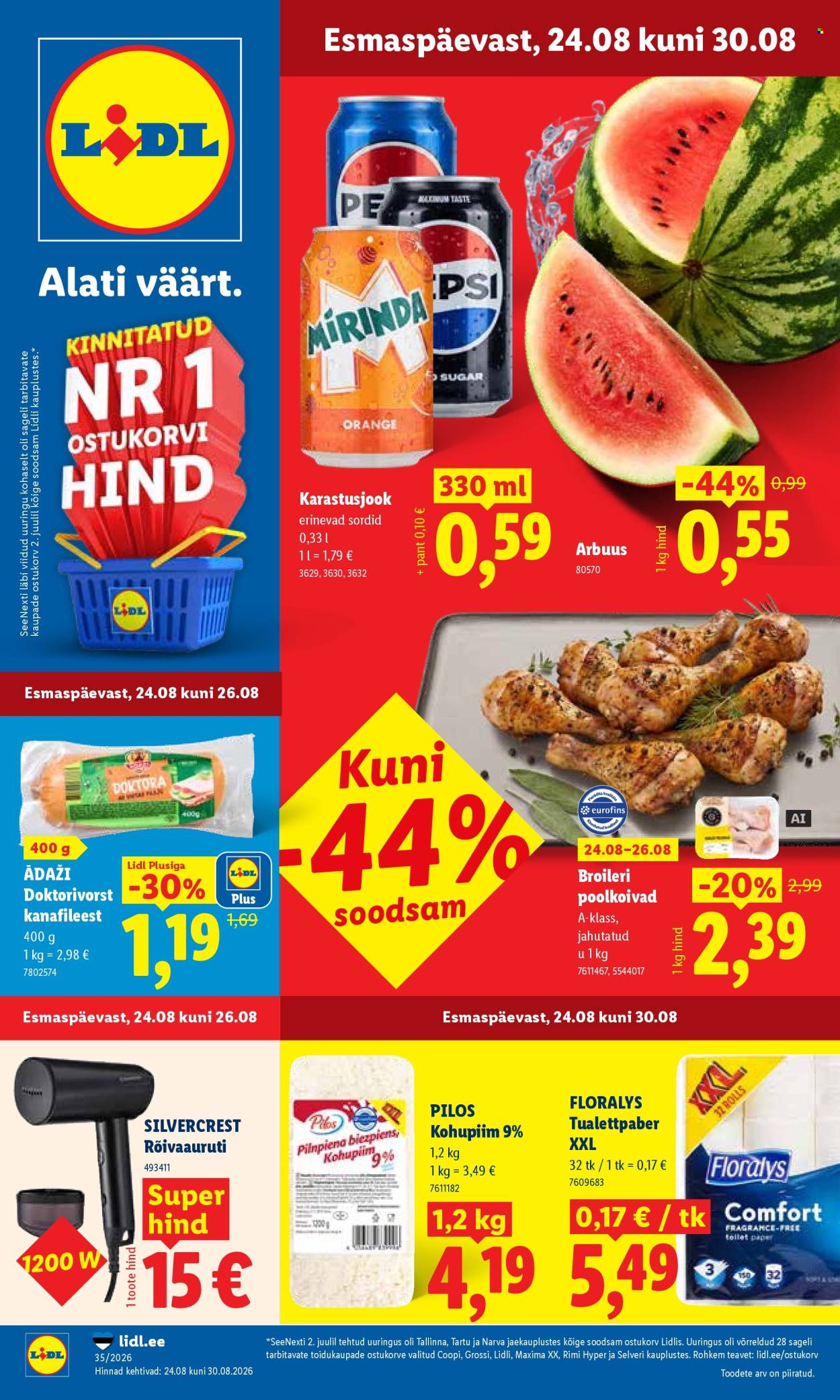 lidl - Lidl kliendileht (24.08 - 30.08.2026)