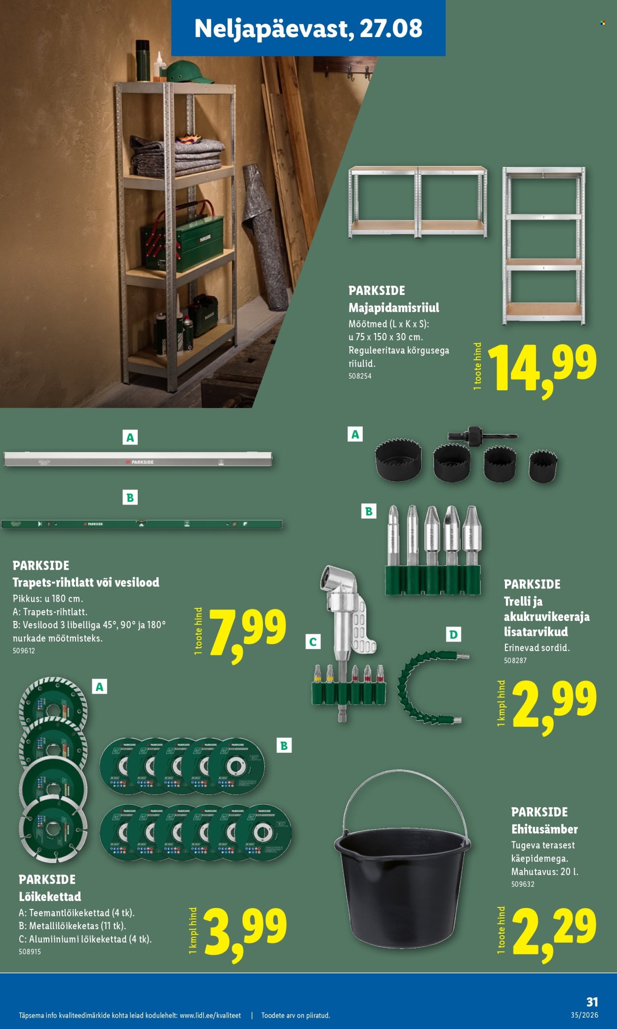 lidl - Lidl kliendileht (24.08 - 30.08.2026) - page: 17