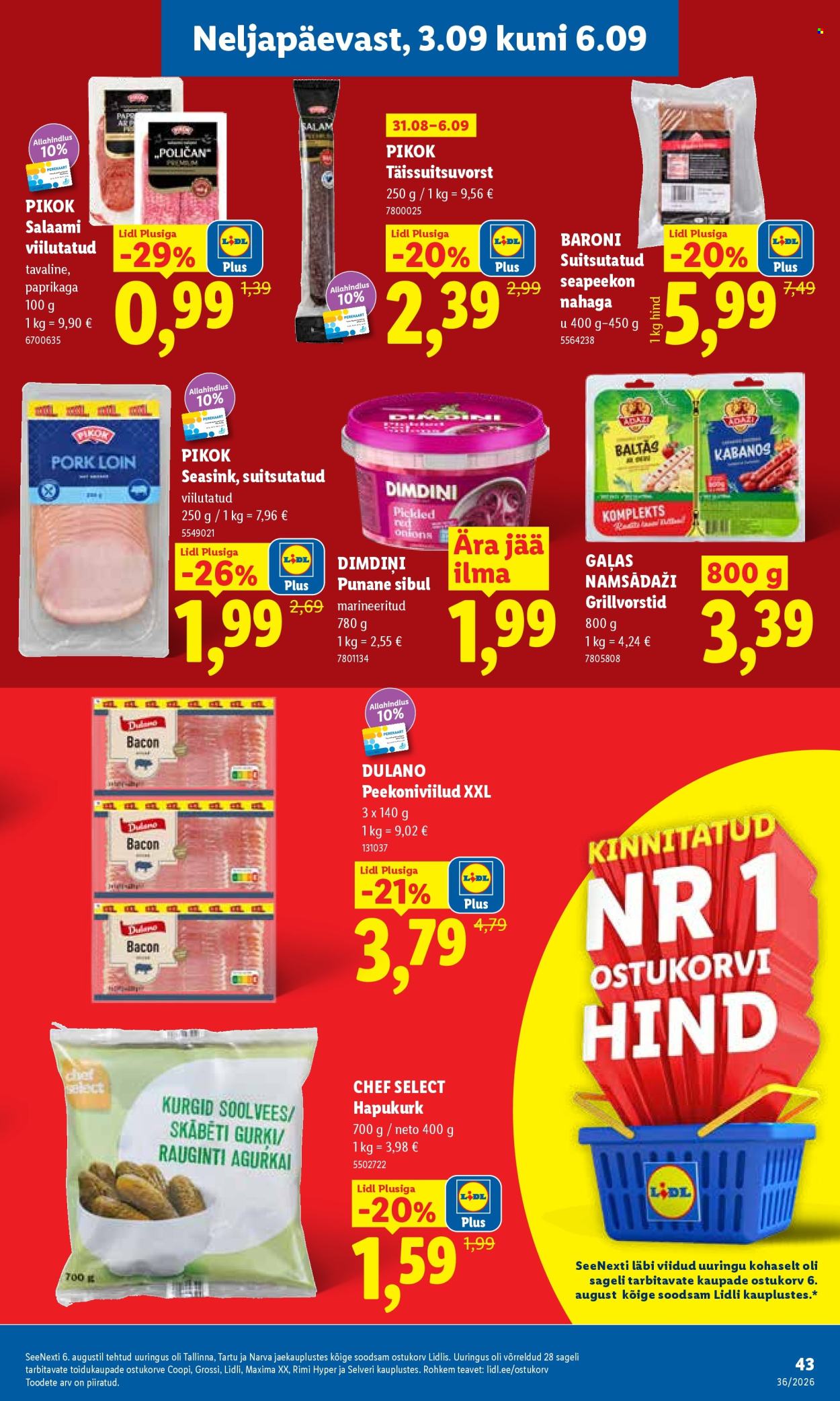 lidl - Lidl kliendileht (31.08 - 6.09.2026) - page: 39