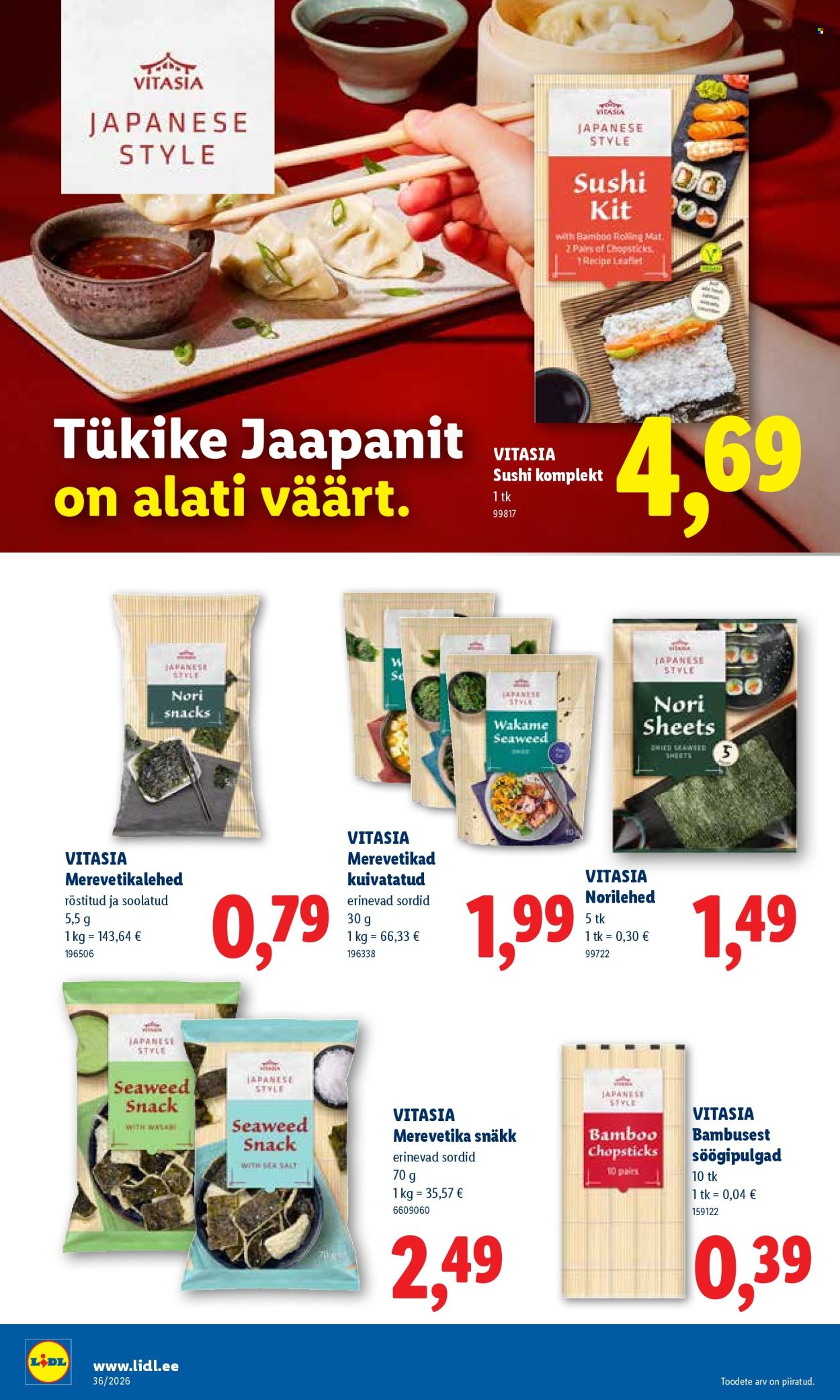 lidl - Lidl kliendileht (31.08 - 6.09.2026) - page: 22