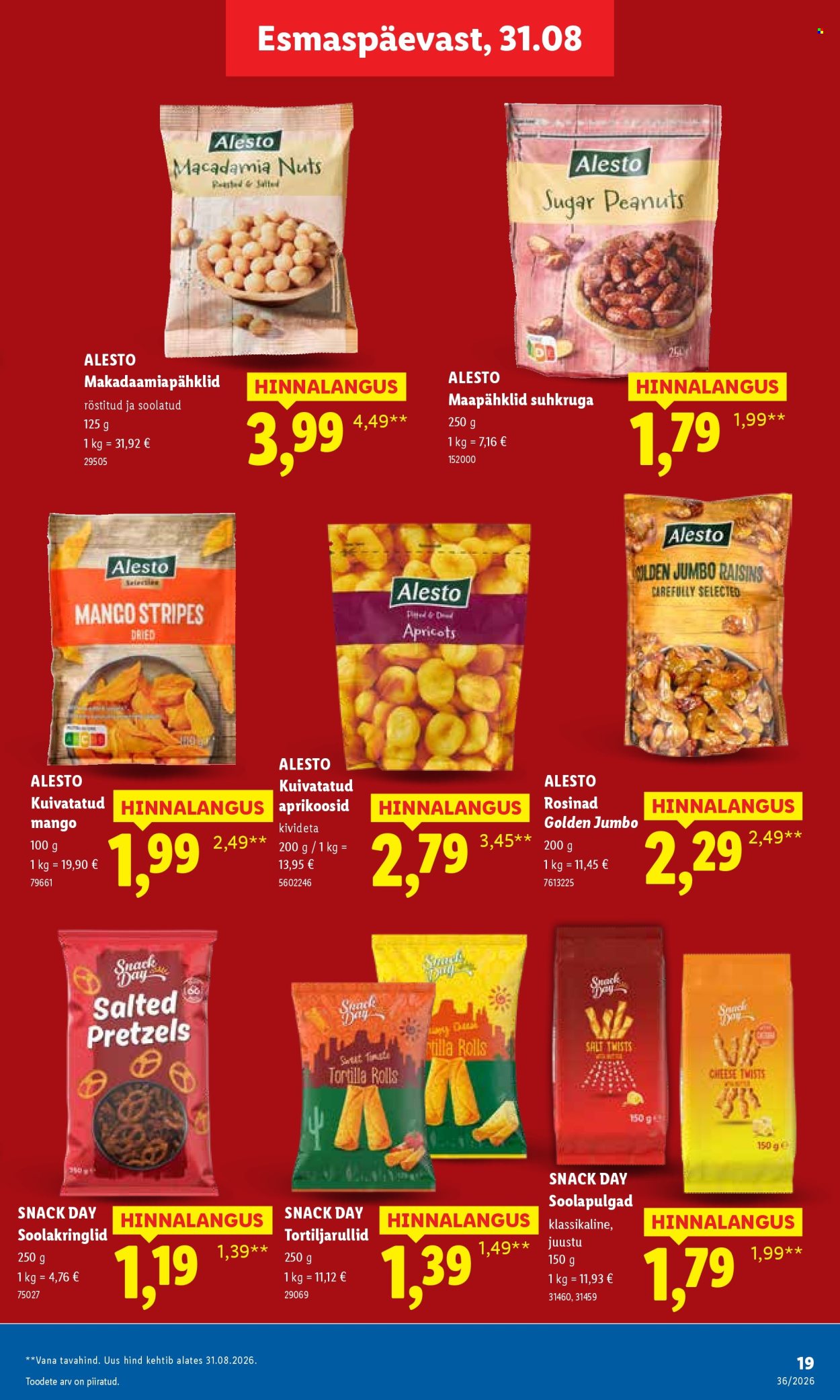 lidl - Lidl kliendileht (31.08 - 6.09.2026) - page: 19